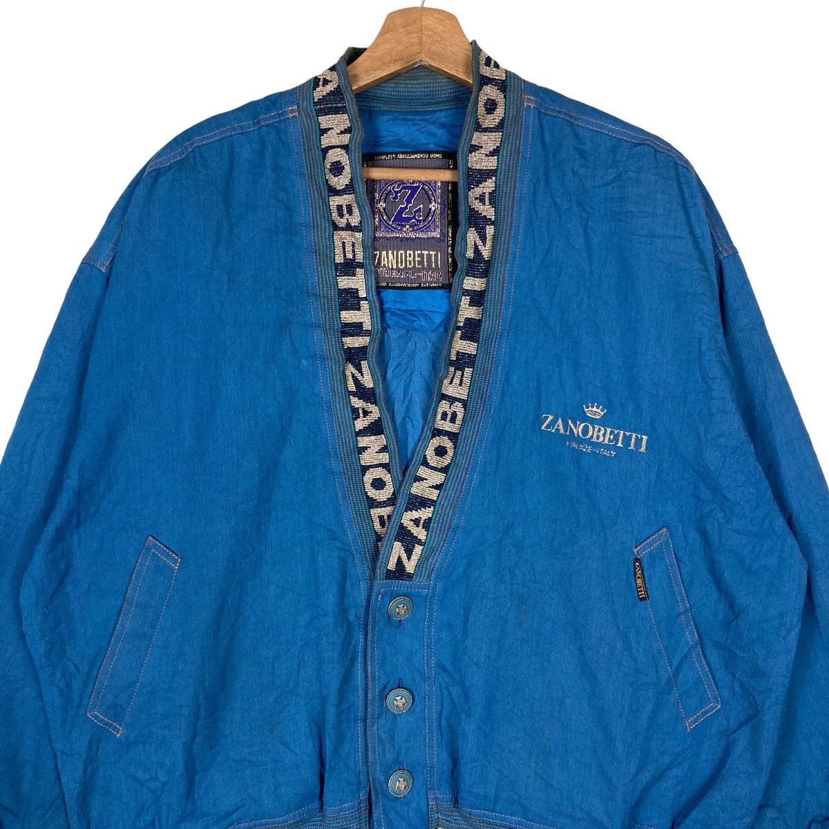 Vintage Vintage Zanobetti Firenze-Italy Fancy Button Jacket Size XL / US 12-14 / IT 48-50 - 2 Thumbnail