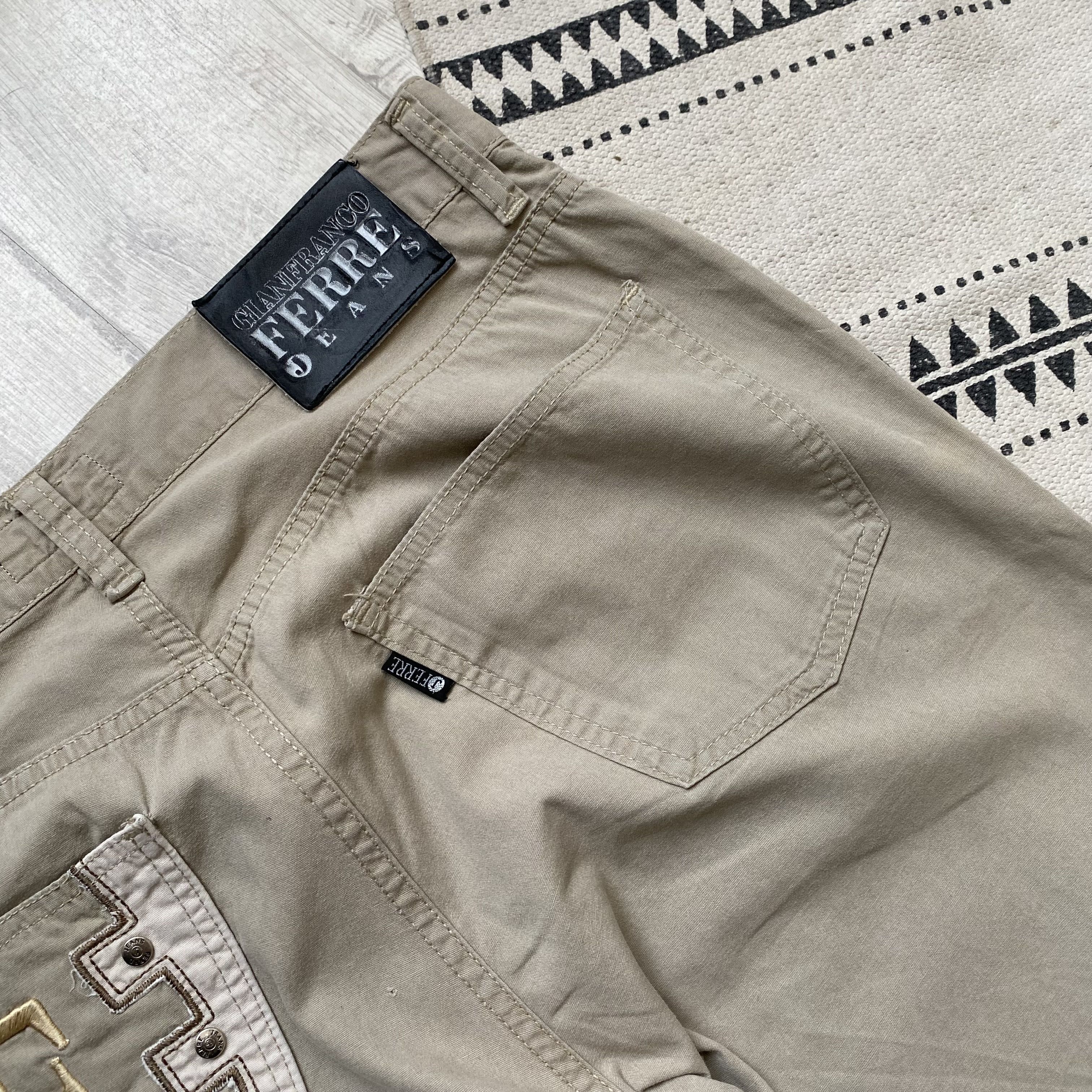 Gianfranco Ferre Vintage Y2K Gianfranco Ferre Pants Trousers avant-garde Size US 32 / EU 48 - 9 Thumbnail