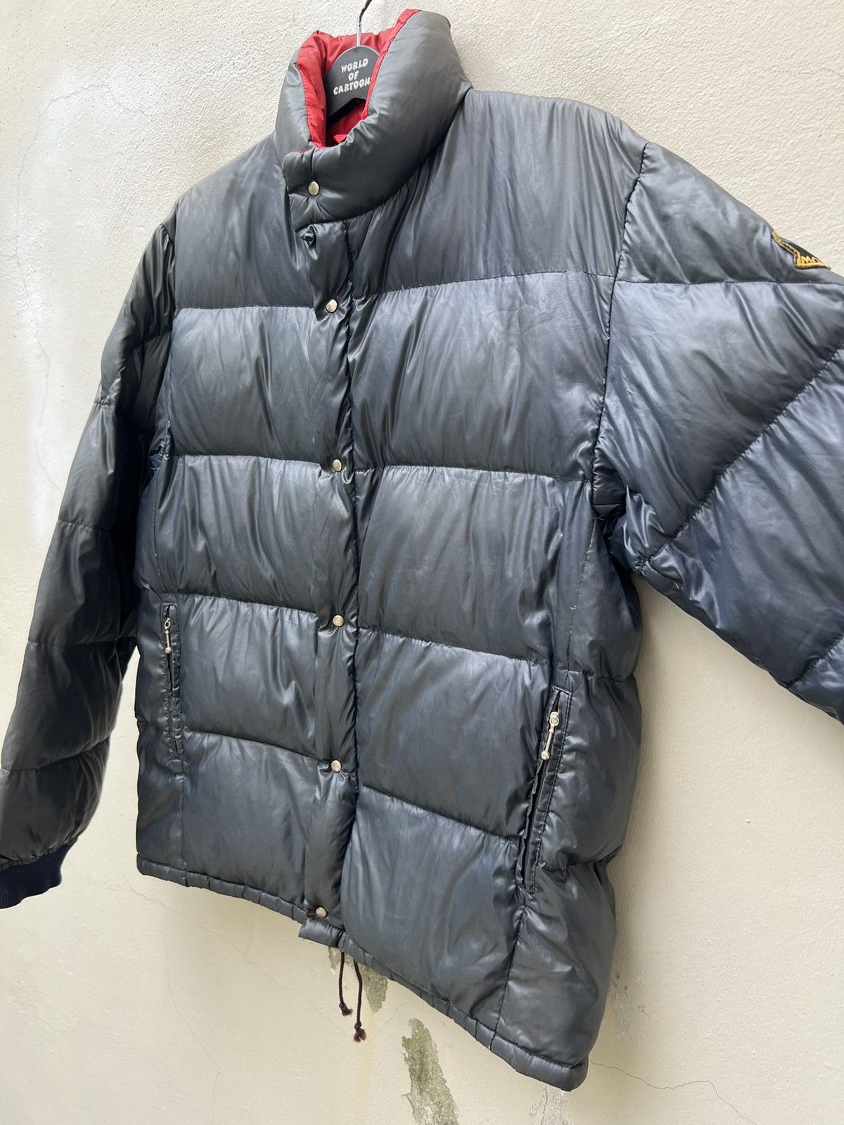 Moncler × Vintage Vintage Moncler Grenoble Sun Faded Black Down Puffer Jacket Size US L / EU 52-54 / 3 - 13 Thumbnail