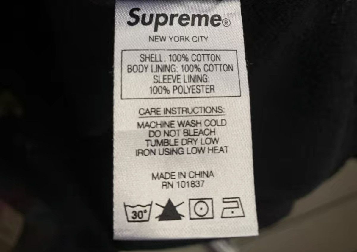 Supreme Supreme corduroy patchwork denim Jacket washed black Size US L / EU 52-54 / 3 - 4 Thumbnail