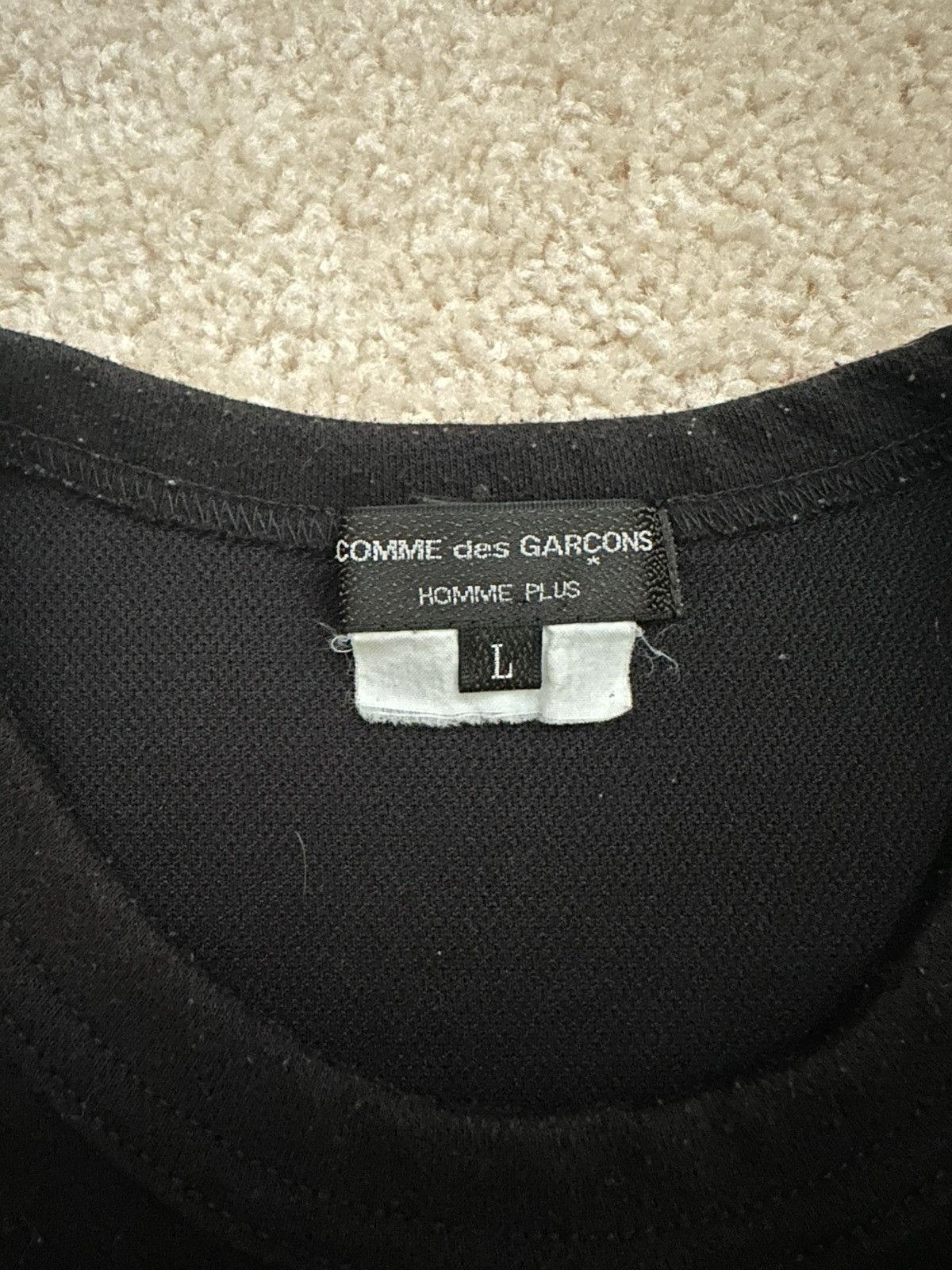 Comme des Garcons Homme Plus Tee Size US M / EU 48-50 / 2 - 2 Thumbnail
