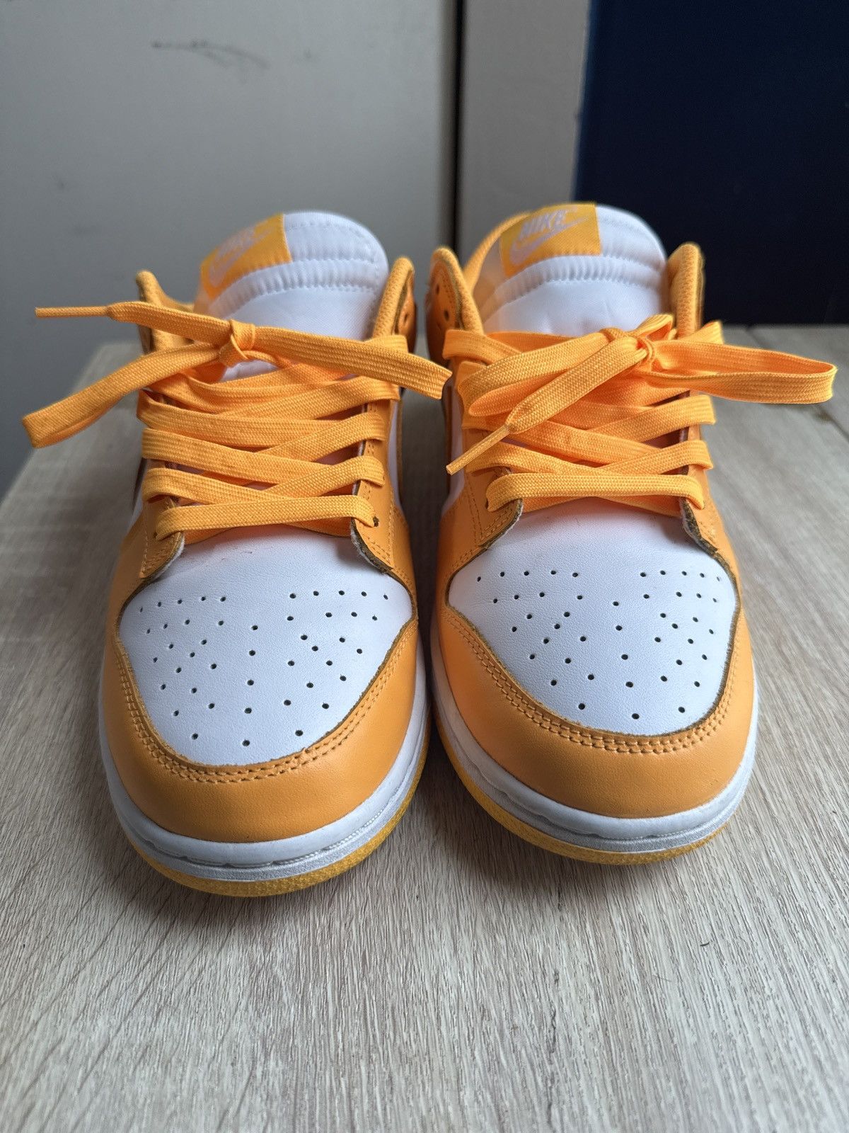 Nike Laser Orange Nike Dunk Low (Womens) Size US 8.5 / EU 41-42 - 3 Thumbnail
