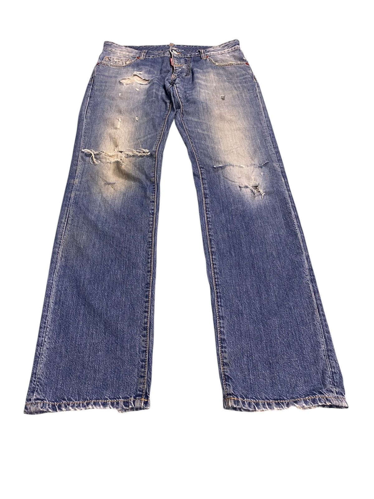 Dsquared2 Dsquared2 Distreassed Jeans 34 Size US 32 / EU 48 - 3 Thumbnail