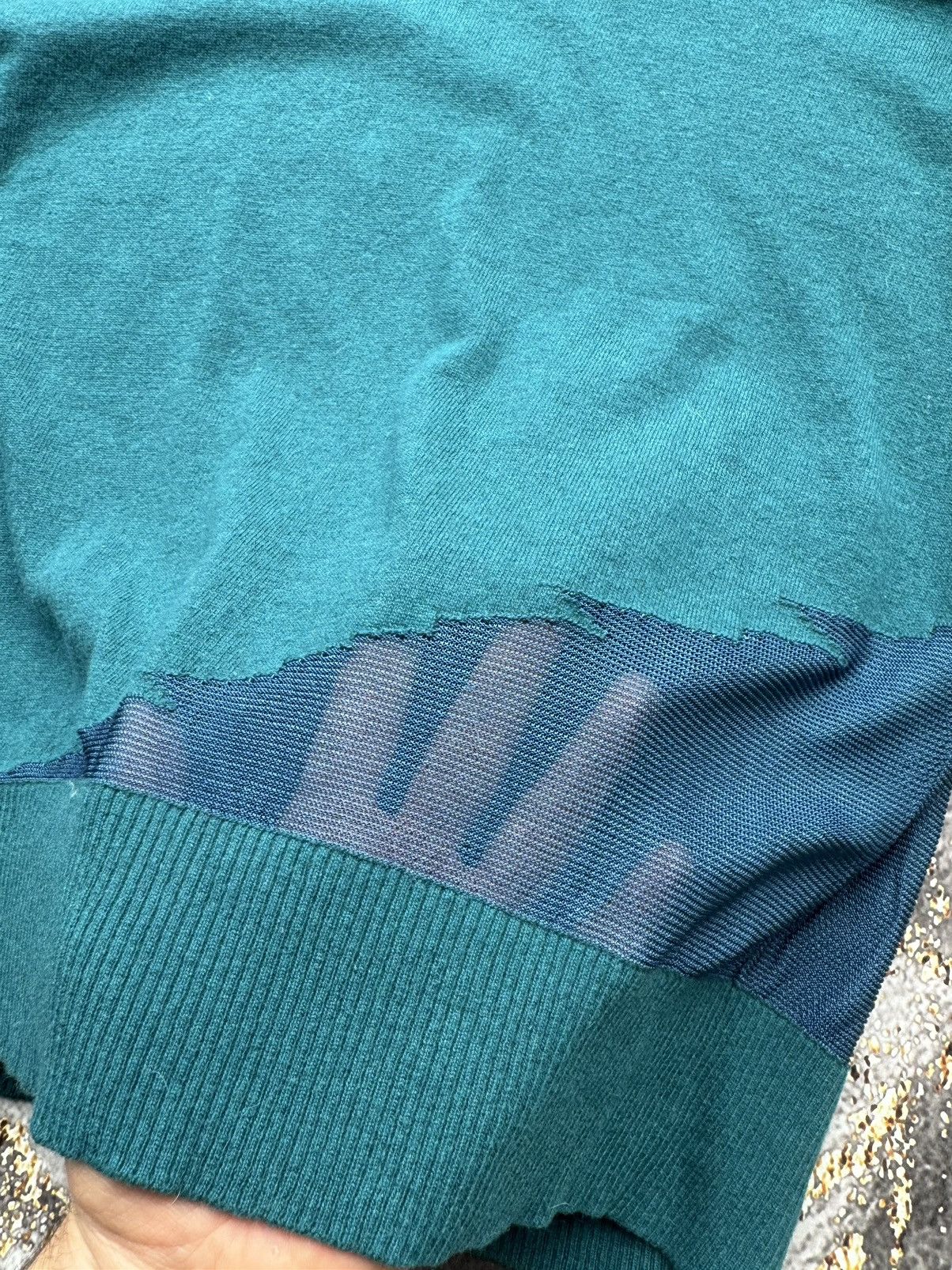 Diesel × Vintage Diesel Vintage Mesh Patched Sweatshirt Size US M / EU 48-50 / 2 - 4 Thumbnail
