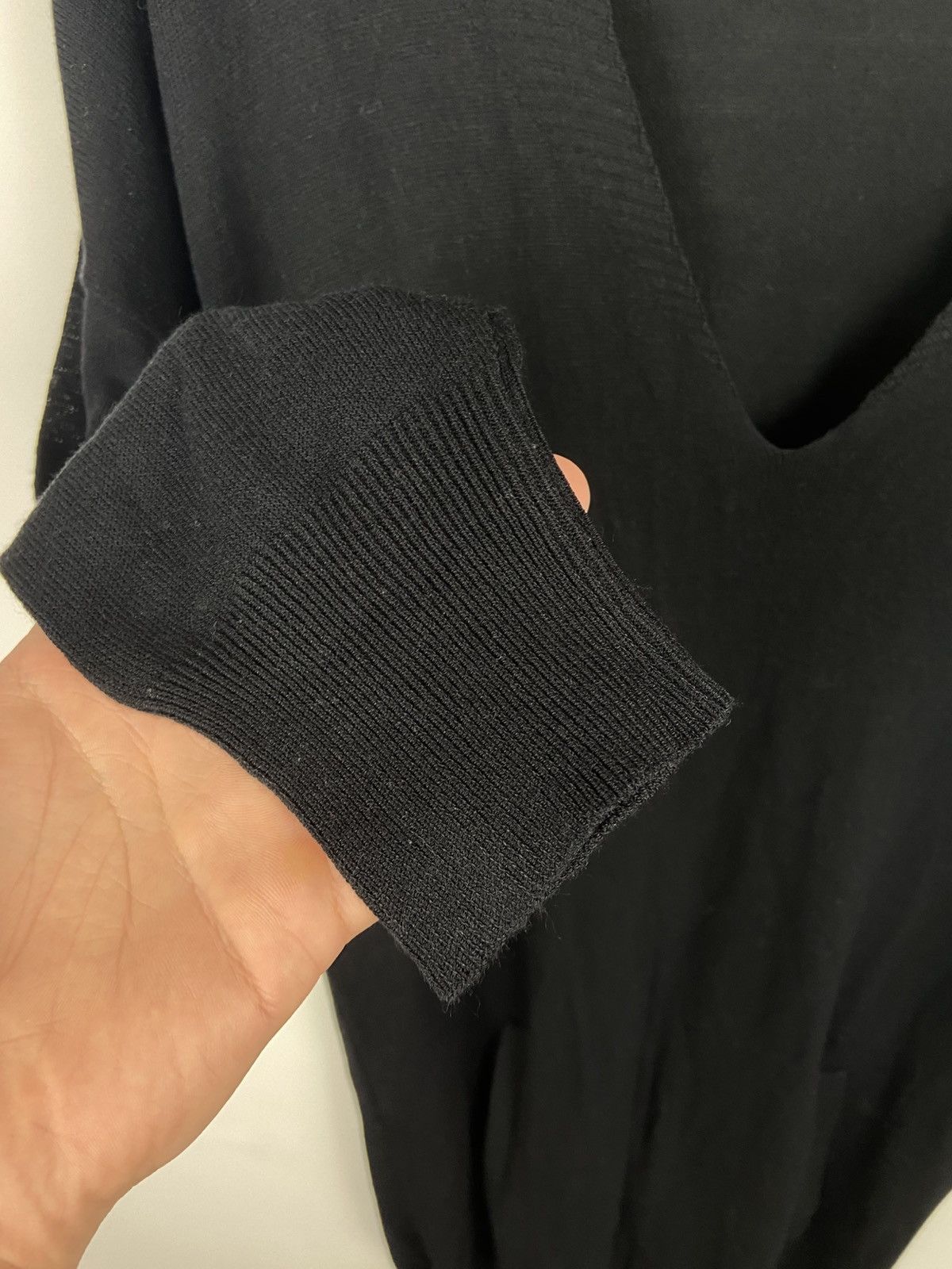 Balenciaga Vintage Balenciaga Knit's V-Neck Mid-Length Women's Dress Size XS / US 0-2 / IT 36-38 - 5 Thumbnail