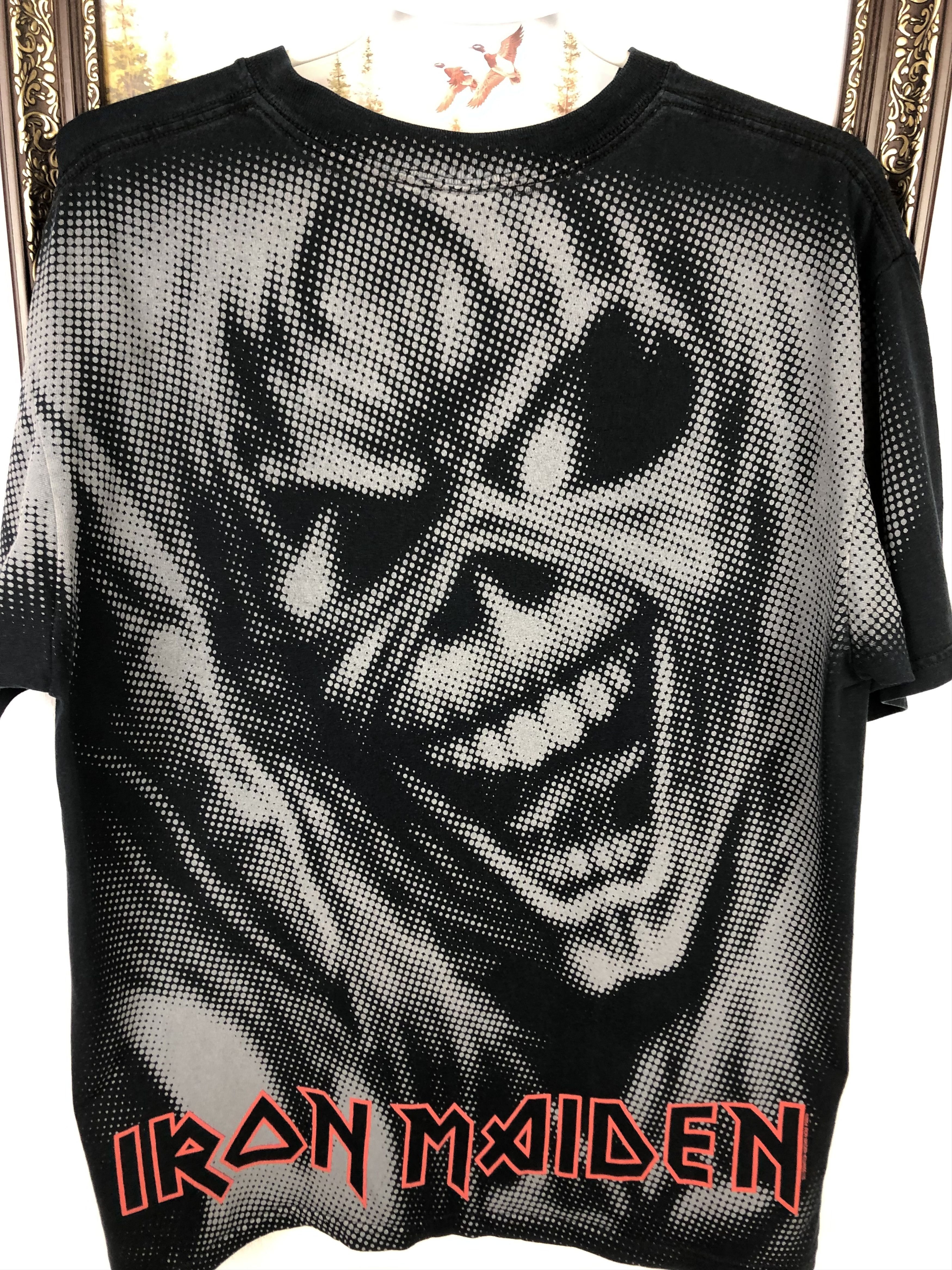 Band Tees × Vintage Vintage Iron Maiden The Number of The Beast Band Shirt Tee Size US M / EU 48-50 / 2 - 8 Thumbnail