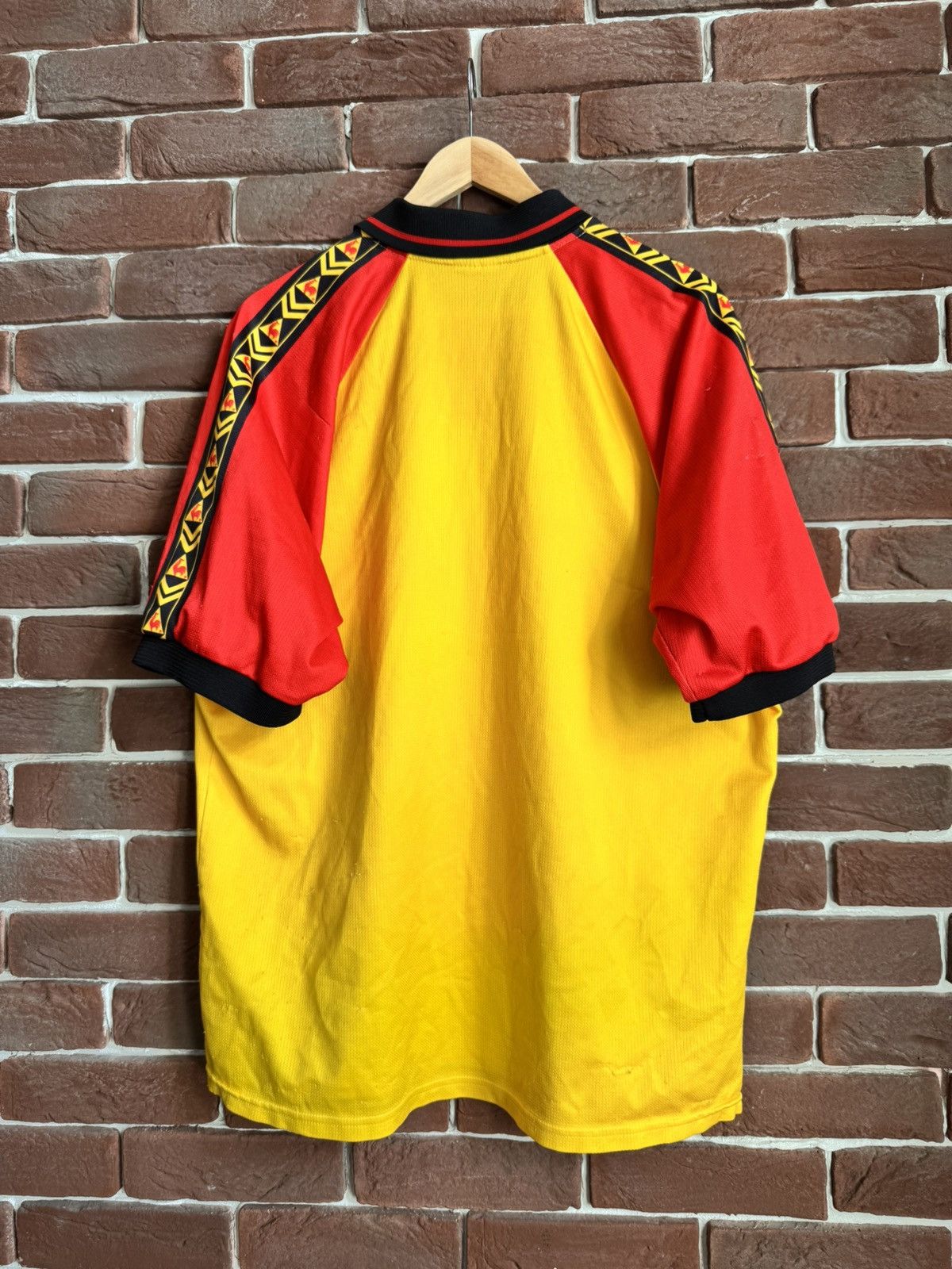 Le Coq Sportif Vintage 1998 Le Coq Sportif Watford Premier League Football Size US XL / EU 56 / 4 - 2 Thumbnail