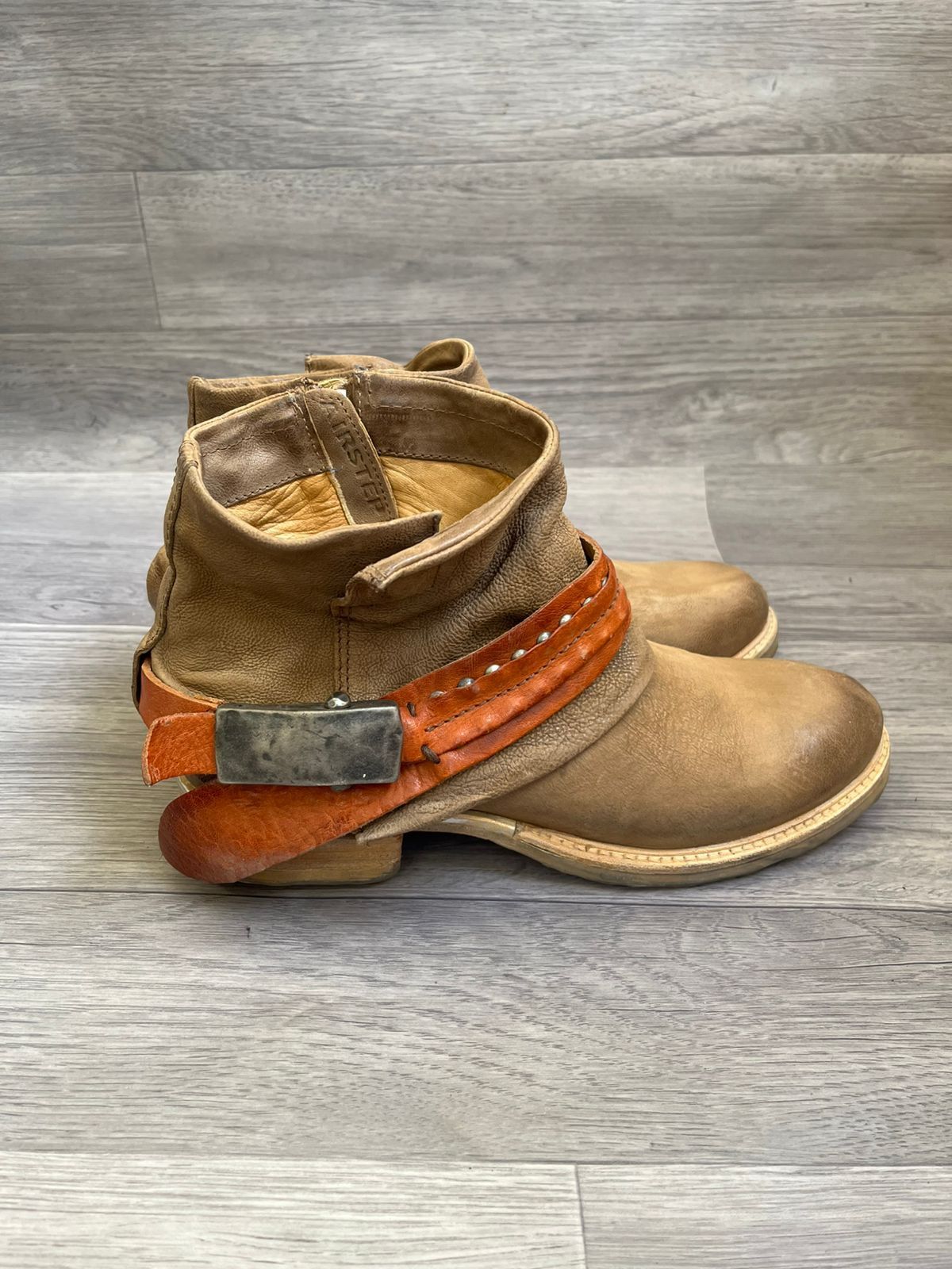 A.S.98 A.S.98 Airstep Avant- Garde Boho Biker Boots Sz41 Size US 8 / EU 41 - 3 Thumbnail