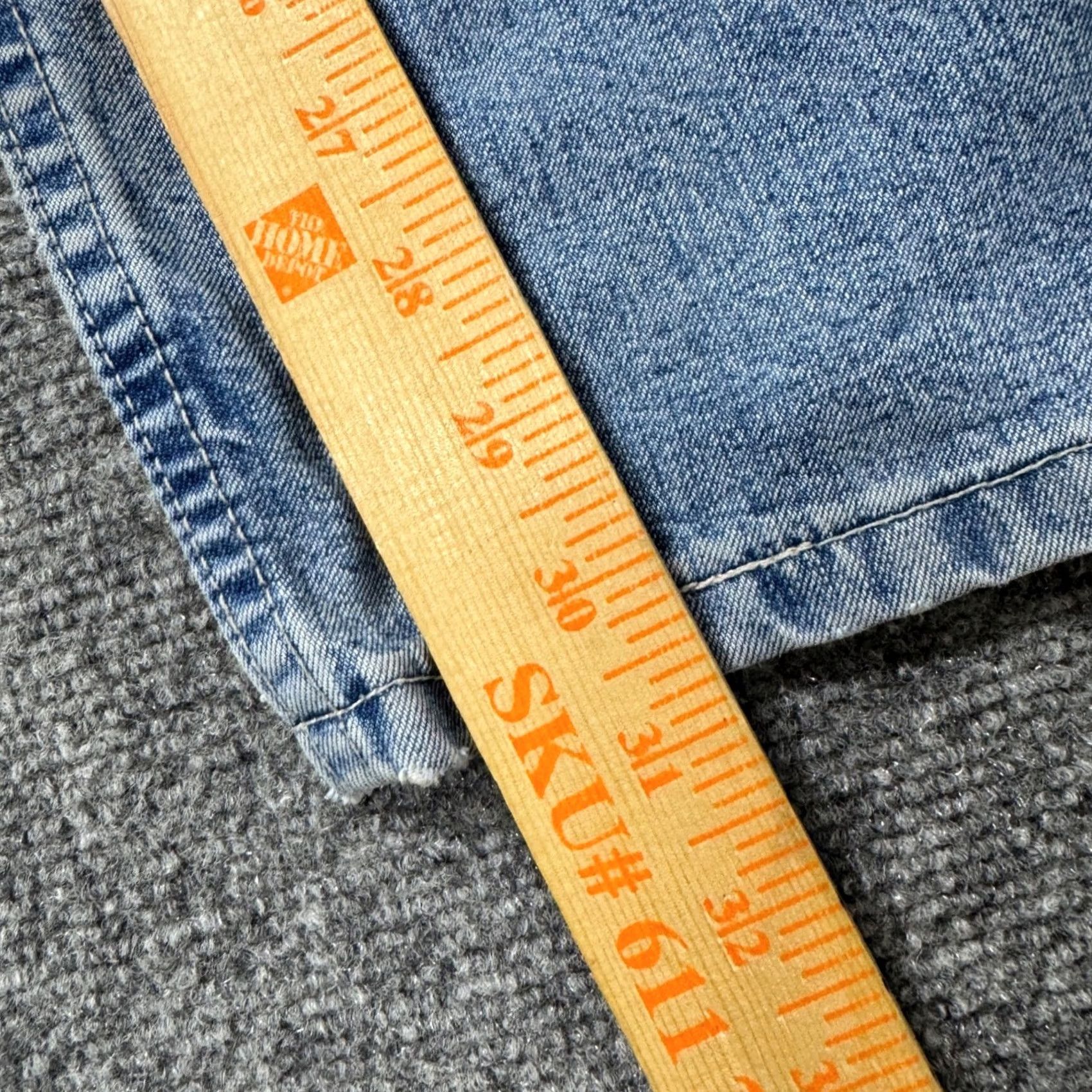 Lee Lee Jeans Carpenter Dungarees Cotton Blend Light Wash 36x30 Men Blue Regular Inseam 30 Stained Distressing, Lee, Jeans, Mens Size US 36 / EU 52 - 7 Thumbnail