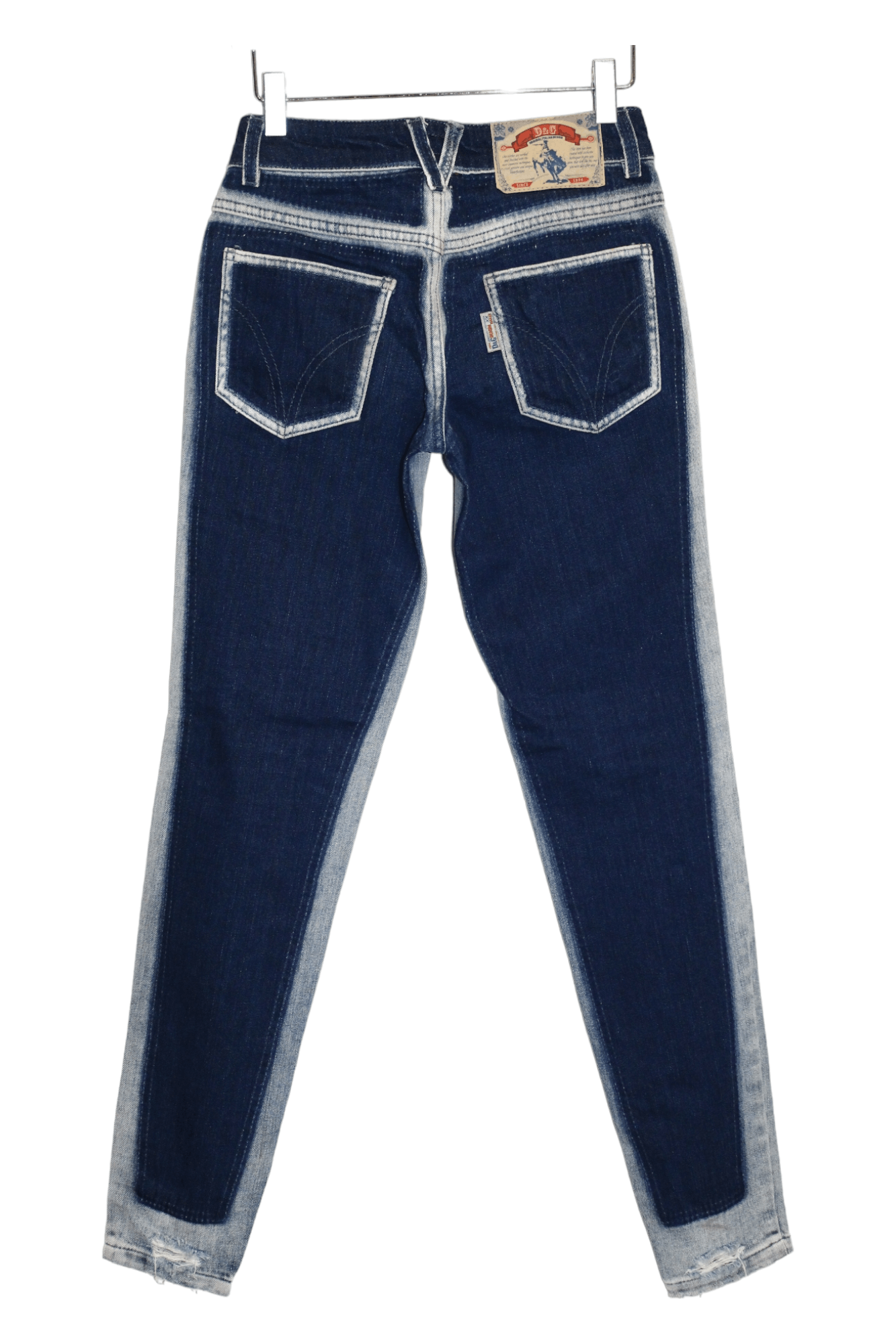 Dolce & Gabbana Dolce & Gabbana Very Tight Low Rise Bleach Skinny Jeans Size 25" / US 0 / IT 36 - 13 Thumbnail