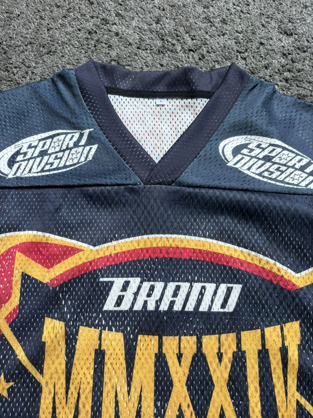 Japanese Brand Vintage style rare brandstate marine blue football jersey Size US L / EU 52-54 / 3 - 8 Thumbnail