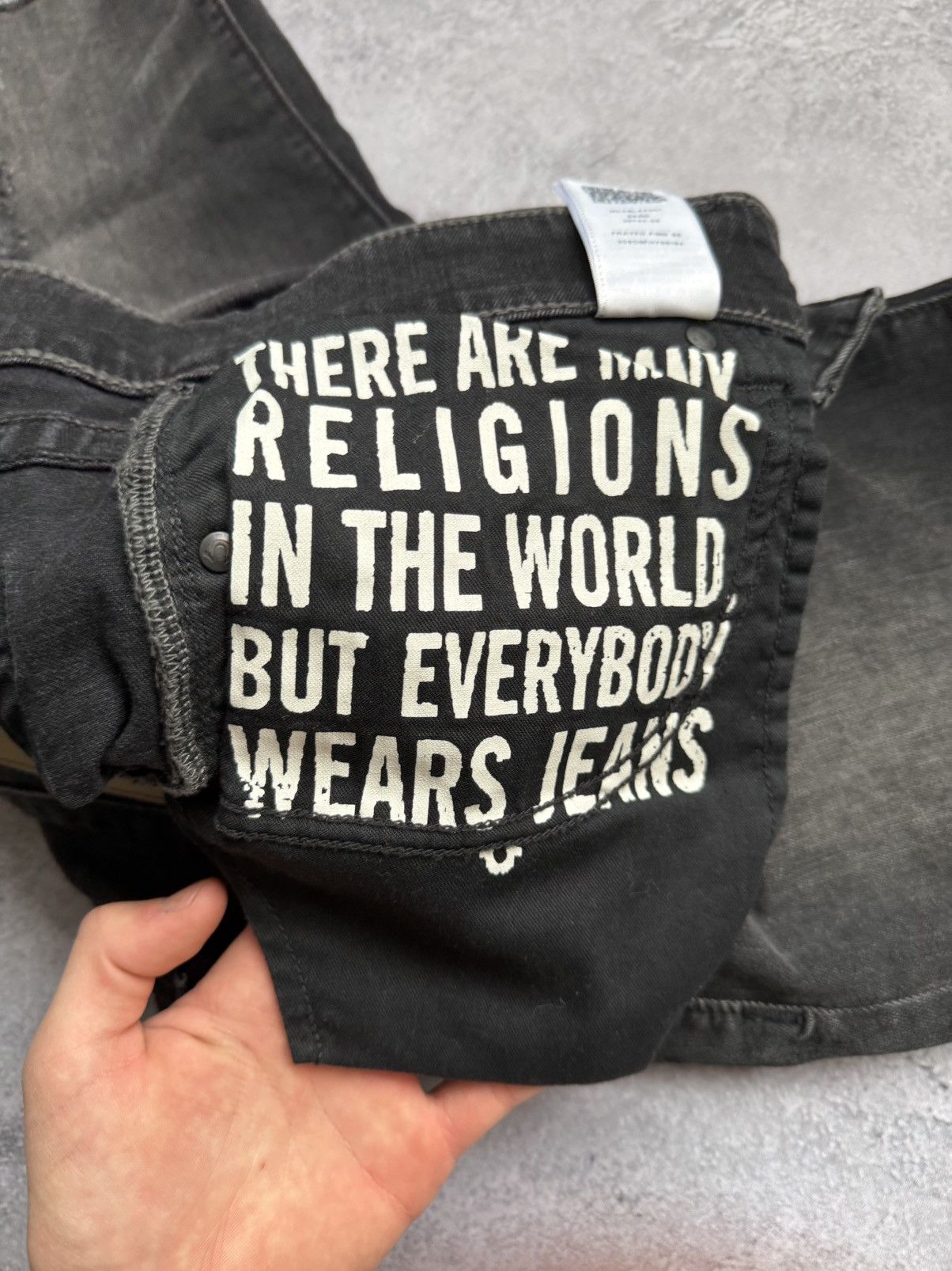 True Religion × Vintage Vintage Y2K True Religion shorts Size US 34 / EU 50 - 9 Thumbnail