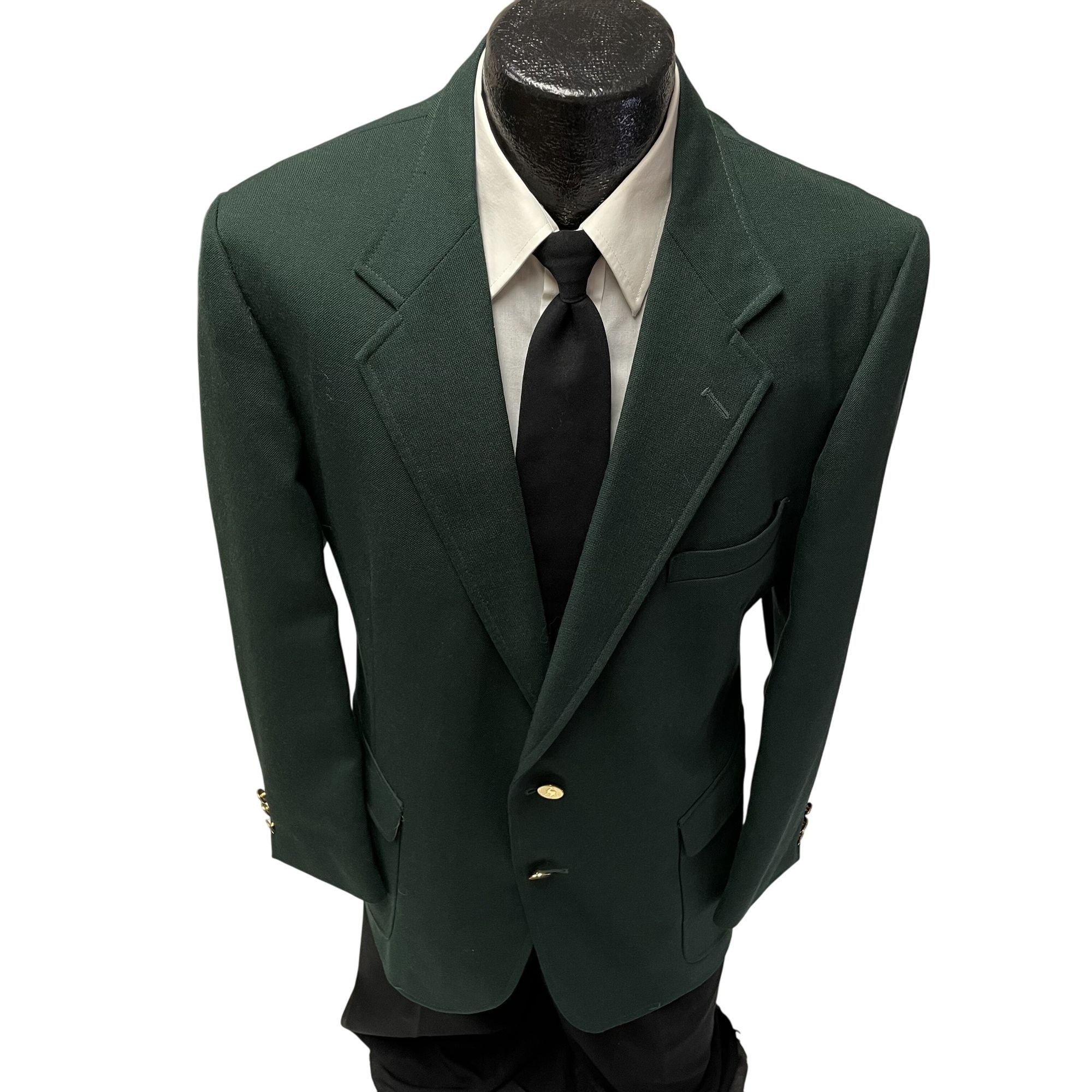 Other Vintage Sahara PINE GREEN CHRISTMAS Masters Golf Jacket Size 44R - 1 Thumbnail
