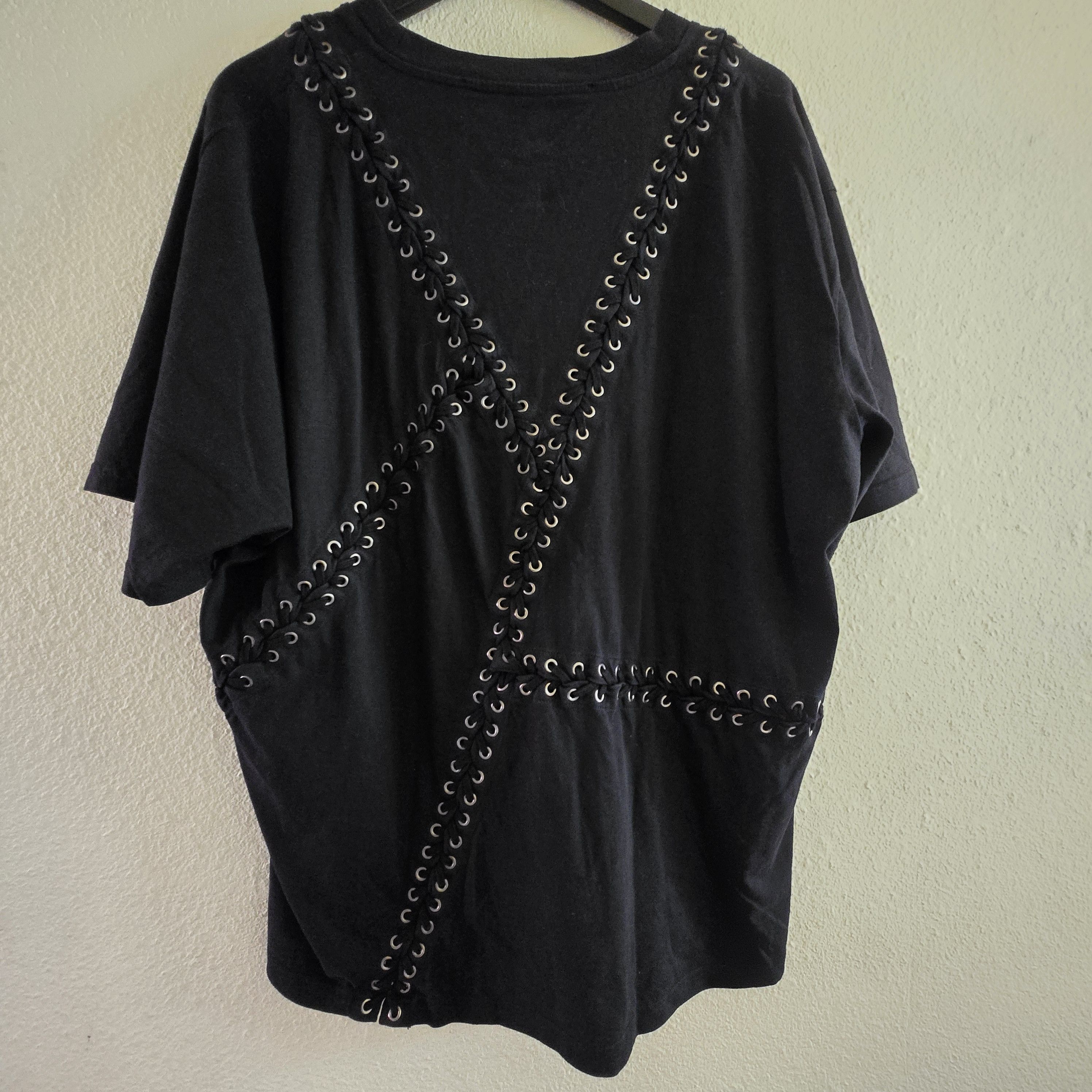 Woven Patchwork Tee