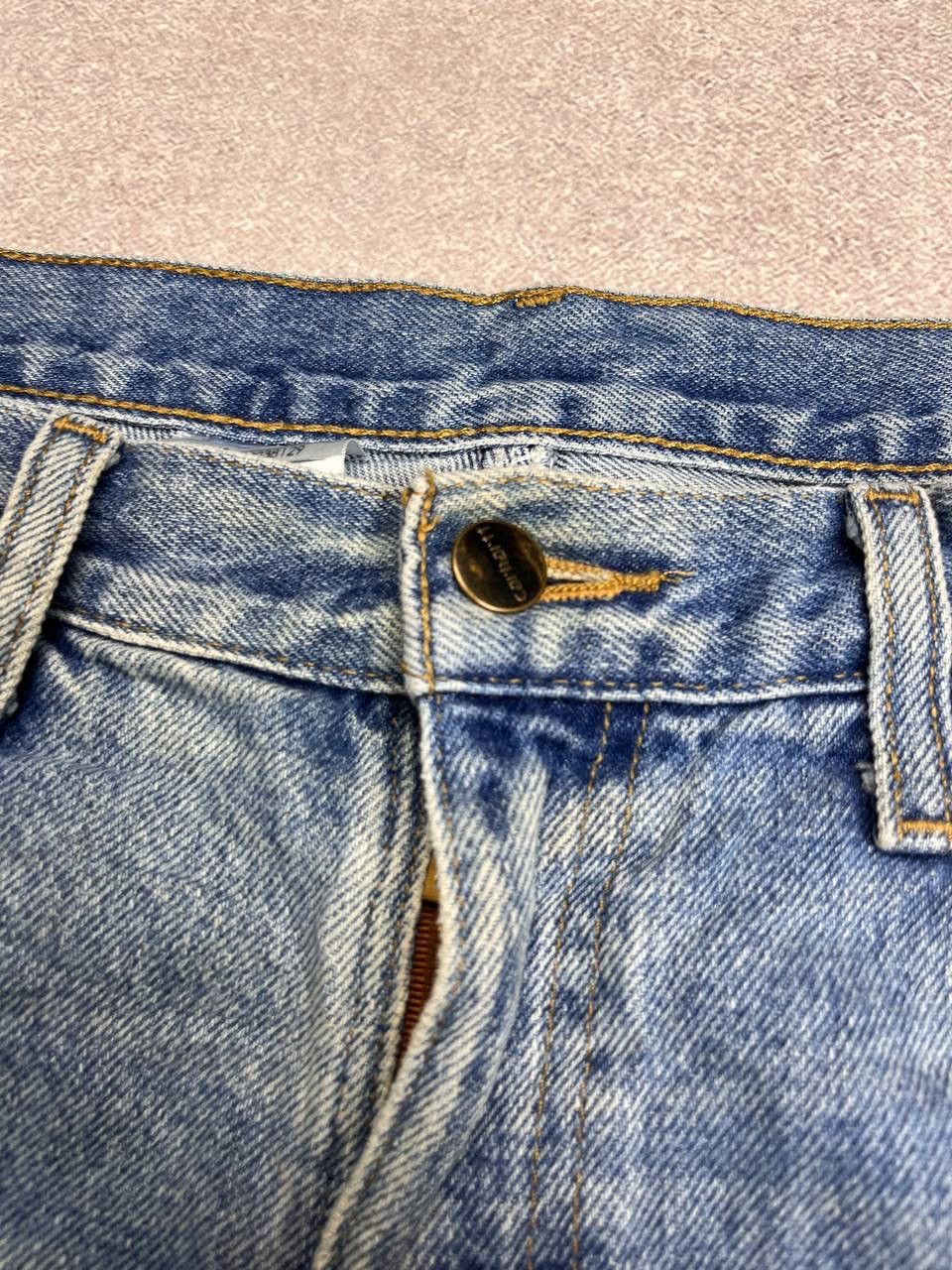 Carhartt × Vintage Vintage Carhartt Baggy Denim Straight Jeans Y2K 34 Size US 34 / EU 50 - 6 Thumbnail
