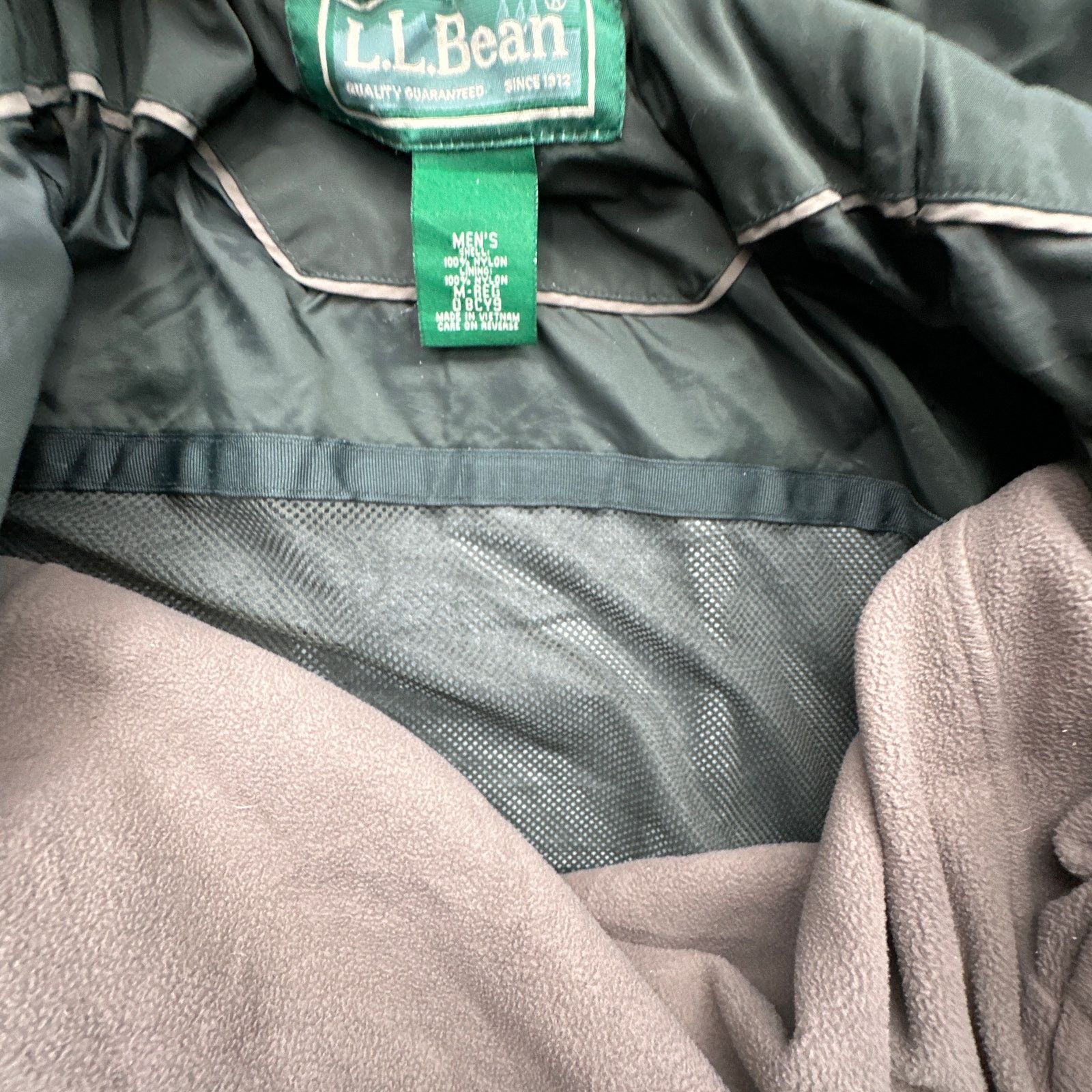 L.L. Bean Vintage LL Bean 3-in-1 Fleece Nylon Jacket Mens Medium Green Size US M / EU 48-50 / 2 - 10 Thumbnail