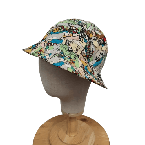 Mickey Mouse 🐹 Vintage disney mickey mouse comic full print daisy hat Size ONE SIZE - 1 Thumbnail