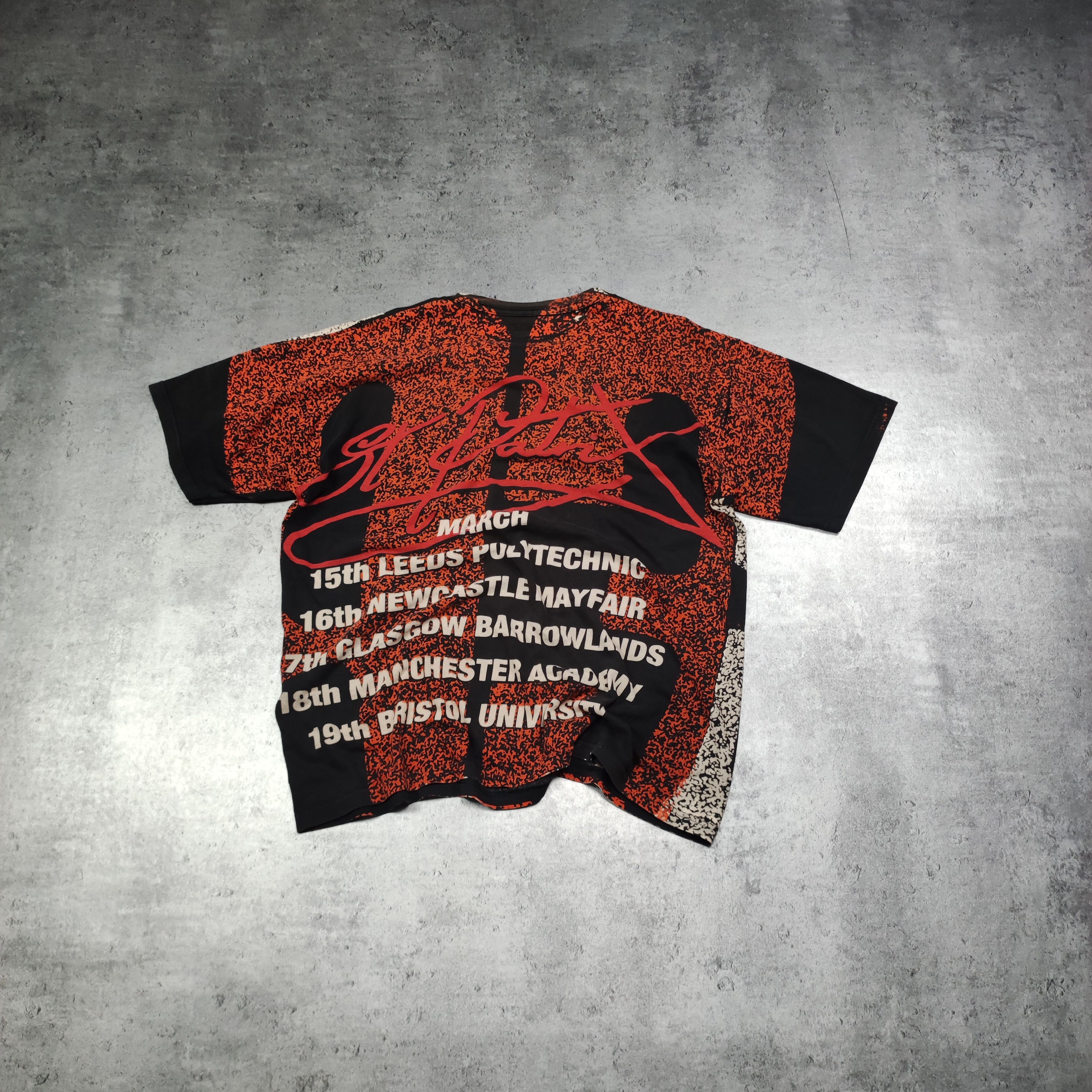 Band Tees × Vintage RARE St Patrix Rock Band Full Print 1993 Merch Promo Tee Size US L / EU 52-54 / 3 - 6 Thumbnail