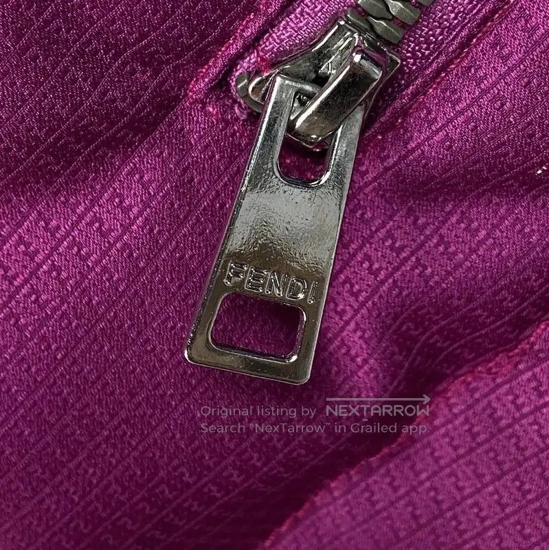 Fendi Fendi Purple Polyester Women's Puffer Jacket . Size M / US 6-8 / IT 42-44 - 7 Thumbnail