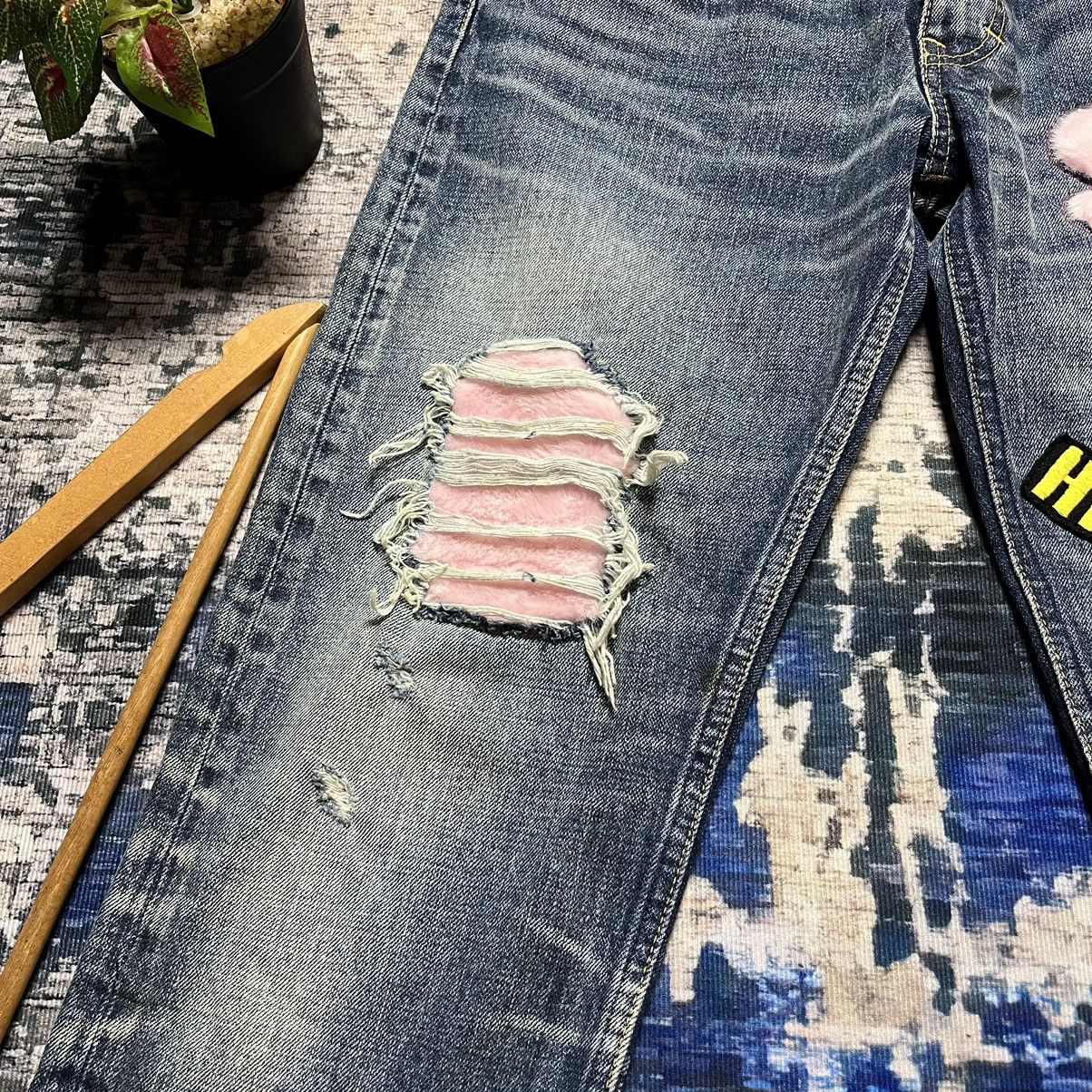 Hysteric Glamour × Japanese Brand RNA INC Hysteric Glamour inspired Patchwork Jeans Size US 31 - 4 Thumbnail