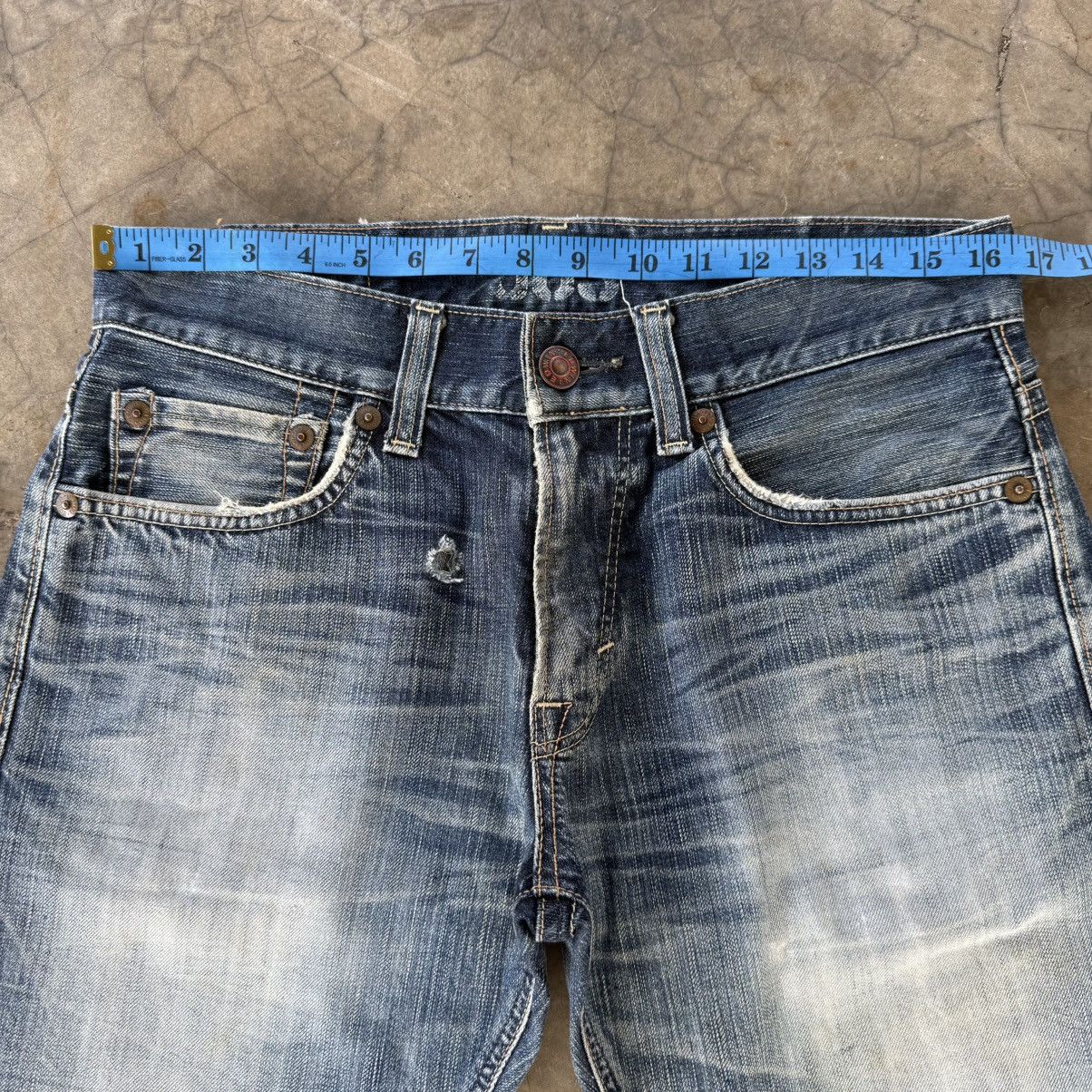 Edwin W33x31.5 Vintage Edwin 503 Faded Mud Wash Denim Jean Size US 33 - 6 Thumbnail