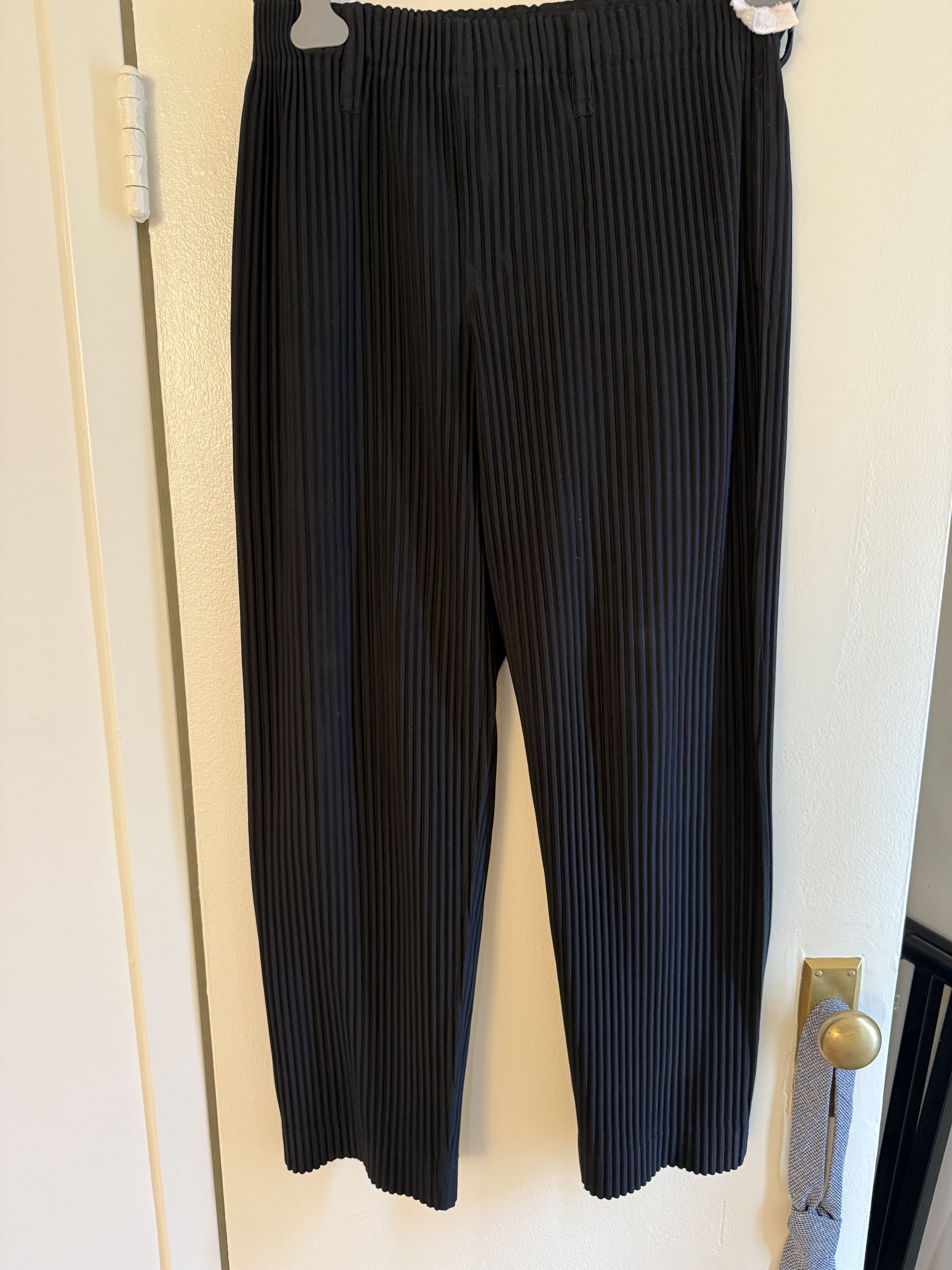 Homme Plisse Issey Miyake Homme Plissé Issey Miyake Pleated Pants Black Size US 32 / EU 48 - 4 Thumbnail