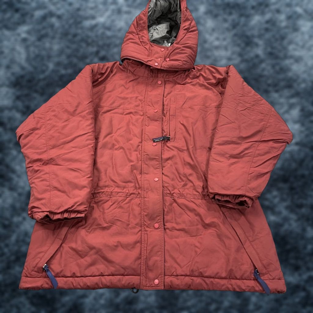 Patagonia VINTAGE Patagonia Jacket Womens Large Red Insulated Guide Parka Hooded Zip 90s Size L / US 10 / IT 46 - 1 Thumbnail