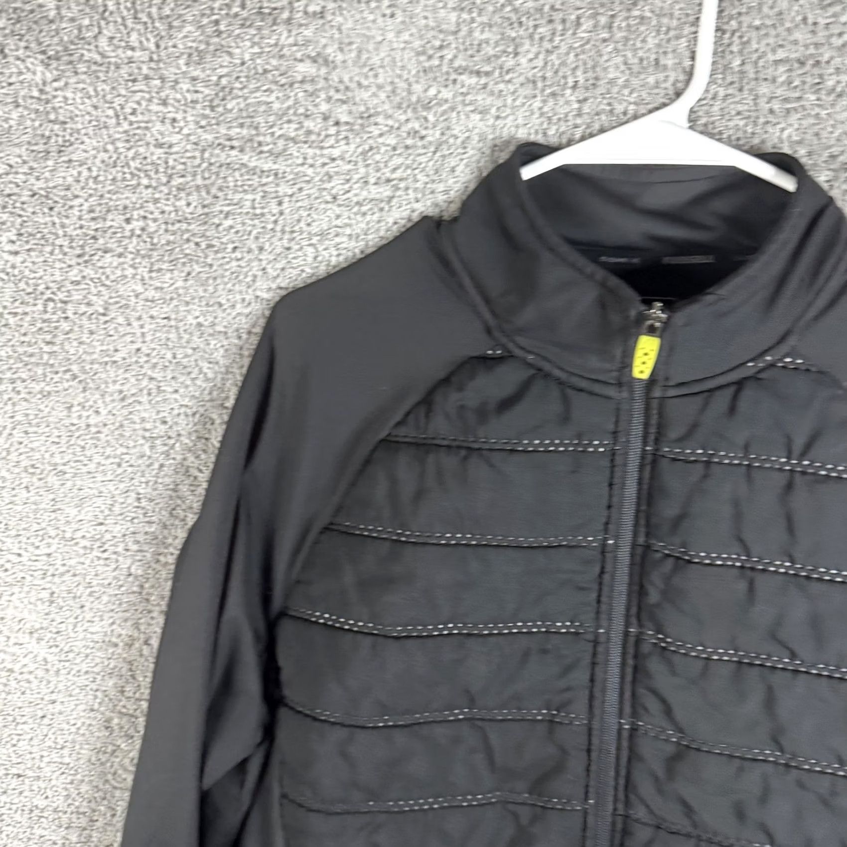 Russell Athletic Russell Athletic Track Jacket Mens L Black Full Zip Dri-Power 360 Reflective Size US L / EU 52-54 / 3 - 5 Thumbnail
