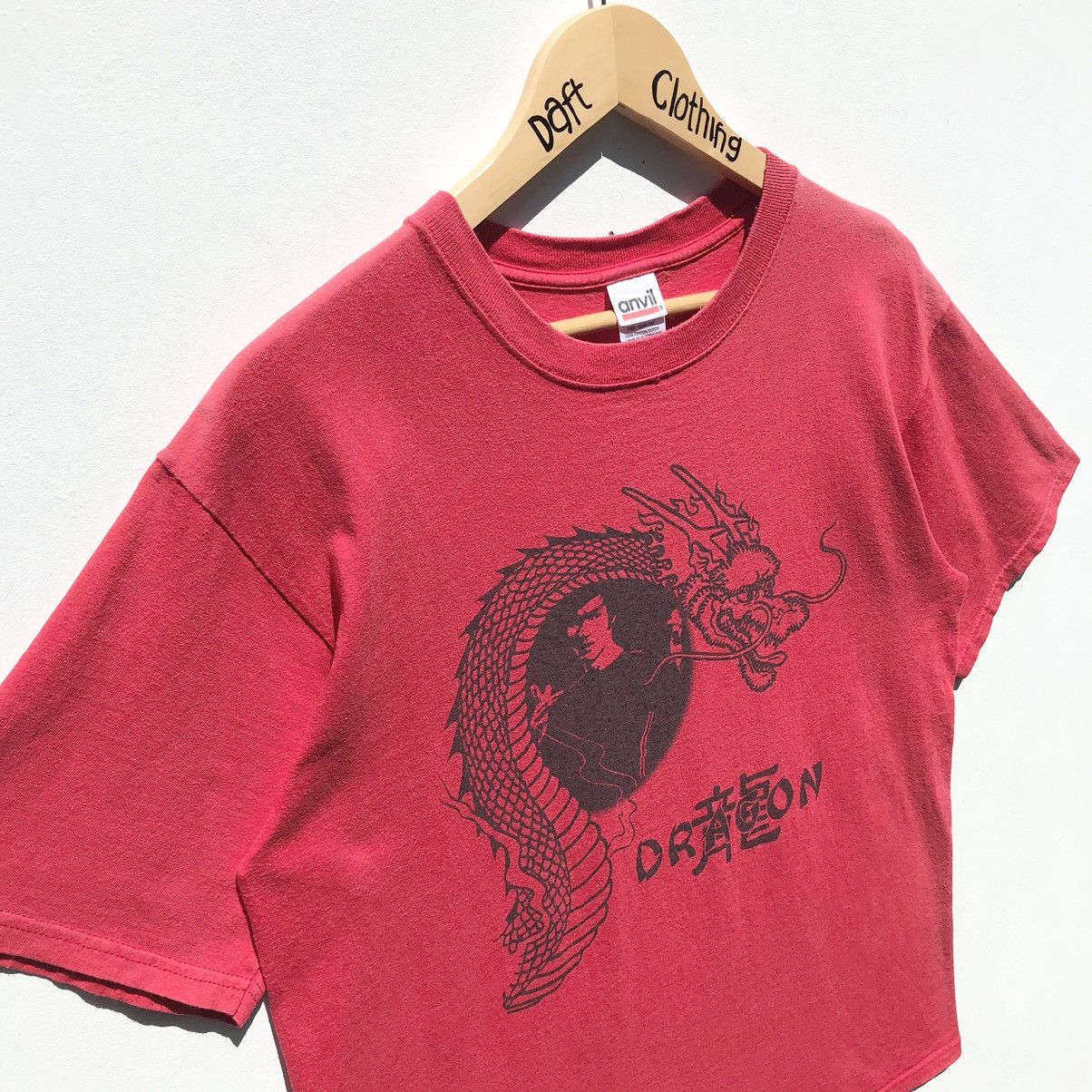 Vintage Y2K Vintage Bruce Lee Woo Dragon Movie Tee SunFaded Size US M / EU 48-50 / 2 - 6 Thumbnail