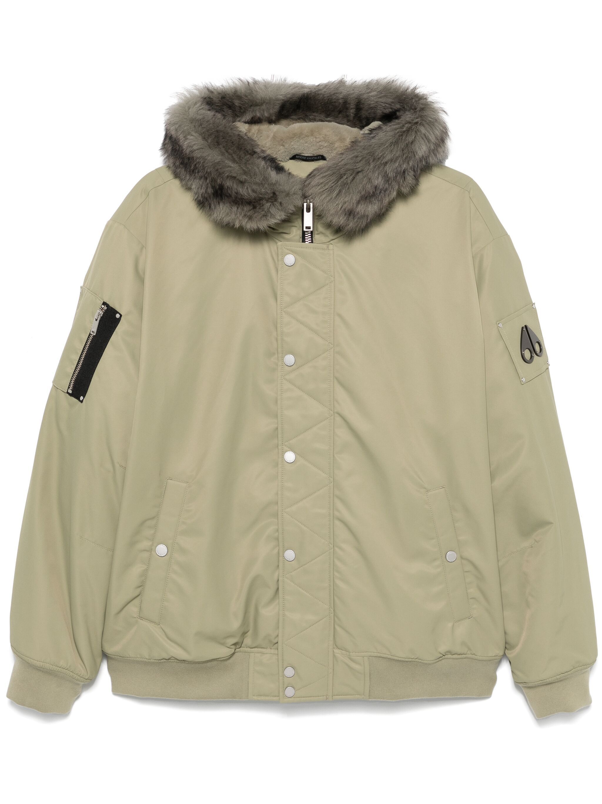 Moose Knuckles o1s22i1n1124 Denali Hooded Bomber Jacket in Green Size US M / EU 48-50 / 2 - 1 Thumbnail
