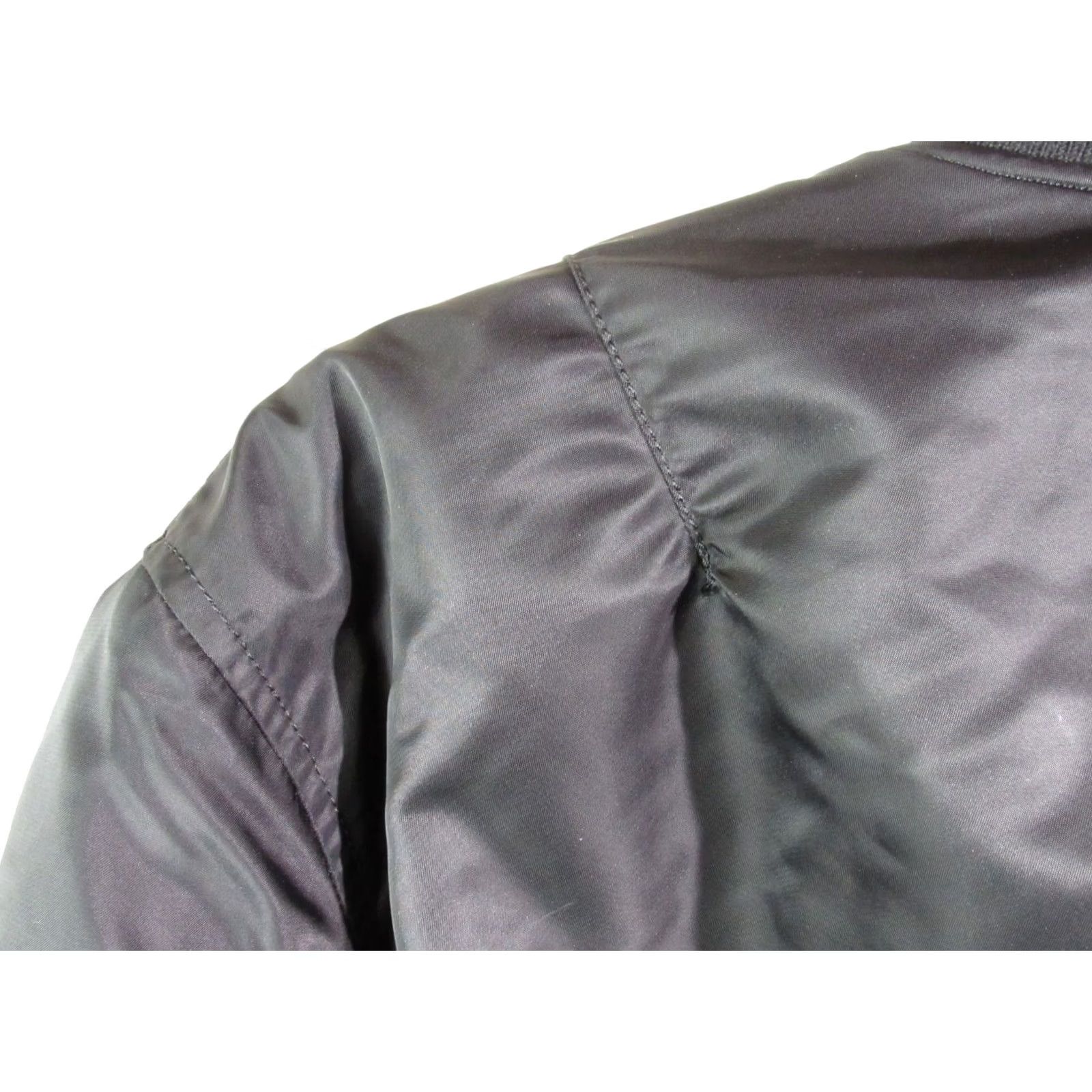 Vintage VINTAGE Alpha Industries MA1 Reversible Black Orange Rocket Flight Bomber Jacket XL Size US XL / EU 56 / 4 - 6 Thumbnail