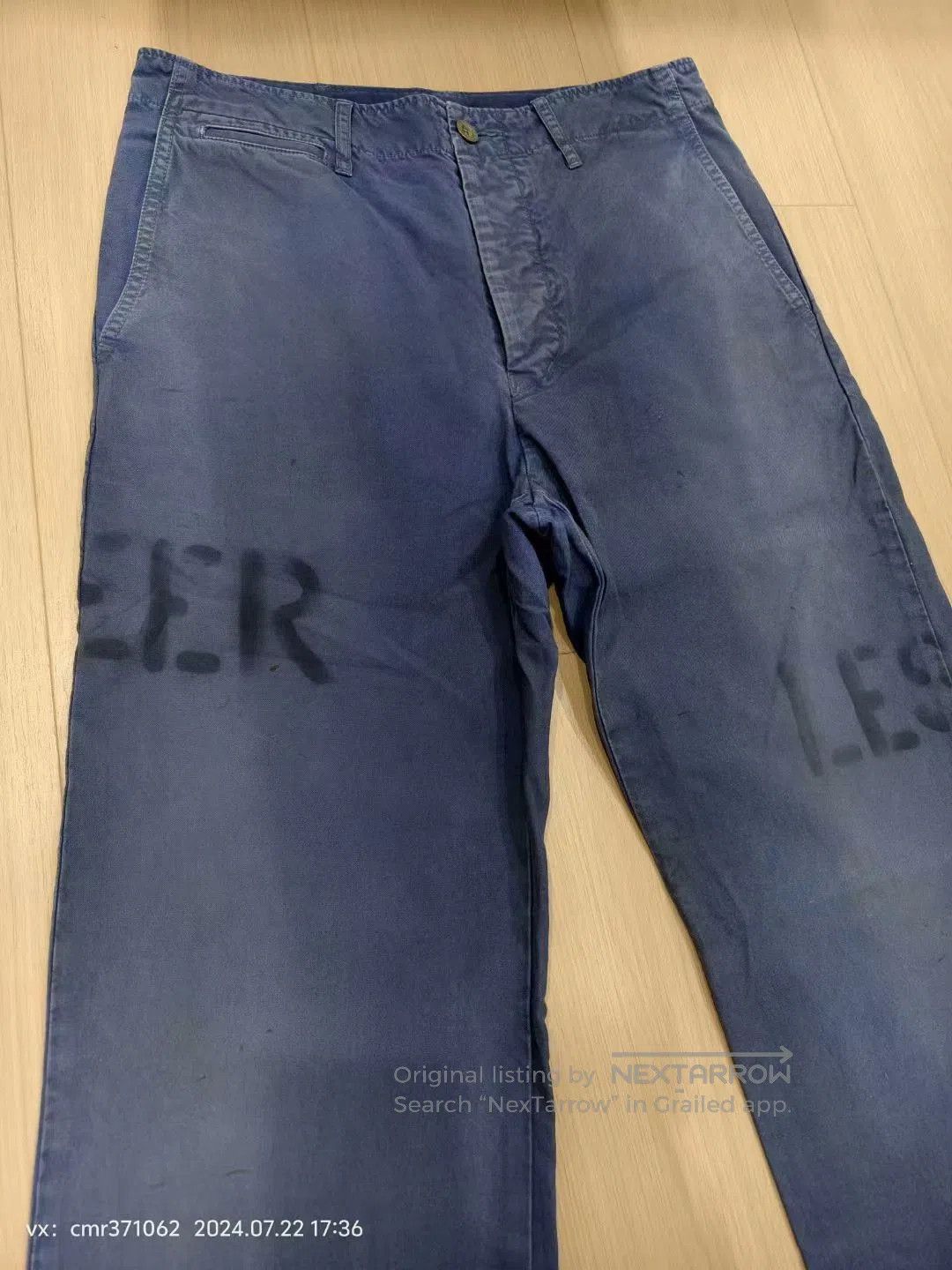 Visvim VISVIM 21AW CHINO PANTS HW DMGD. Size US 31 - 3 Thumbnail