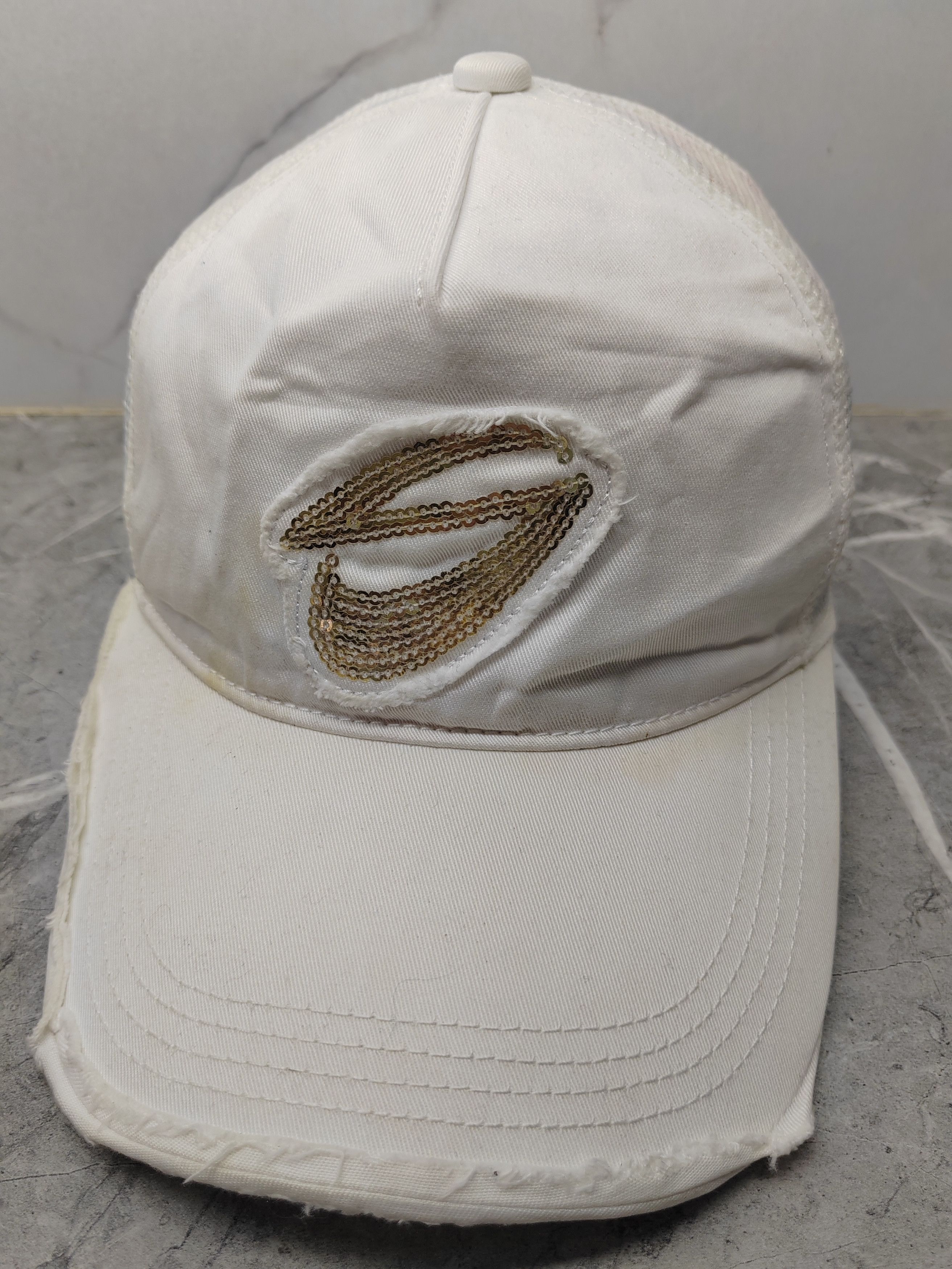 Japanese Brand Vintage S logo Distressed Style Cap Hat Size ONE SIZE - 1 Thumbnail