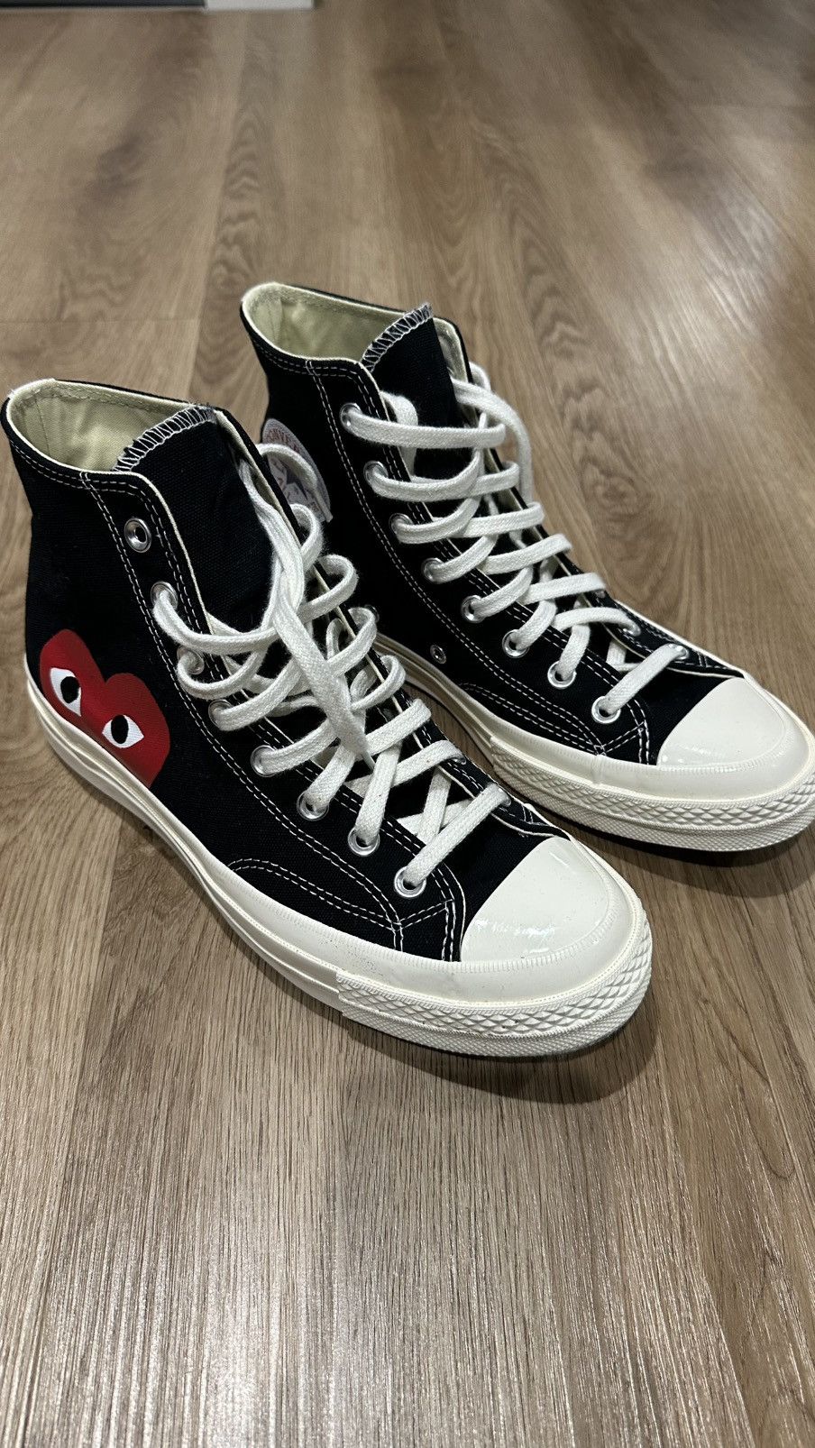 Comme des Garcons Hi Top CDG Chucks Size US 8 / EU 41 - 1 Thumbnail