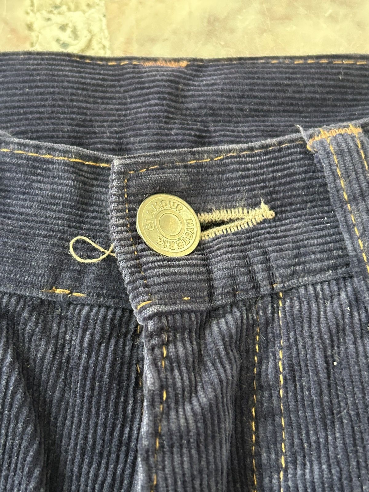 Hysteric Glamour Kinky Hysteric Glamour Vintage Japan Corduroy Blue Size 25" / US 0 / IT 36 - 5 Thumbnail