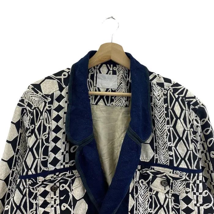 Vintage Vtg 90’ INTERMODA CHARACTER JAPAN Abstract Art Jacket Size XL / US 12-14 / IT 48-50 - 2 Thumbnail
