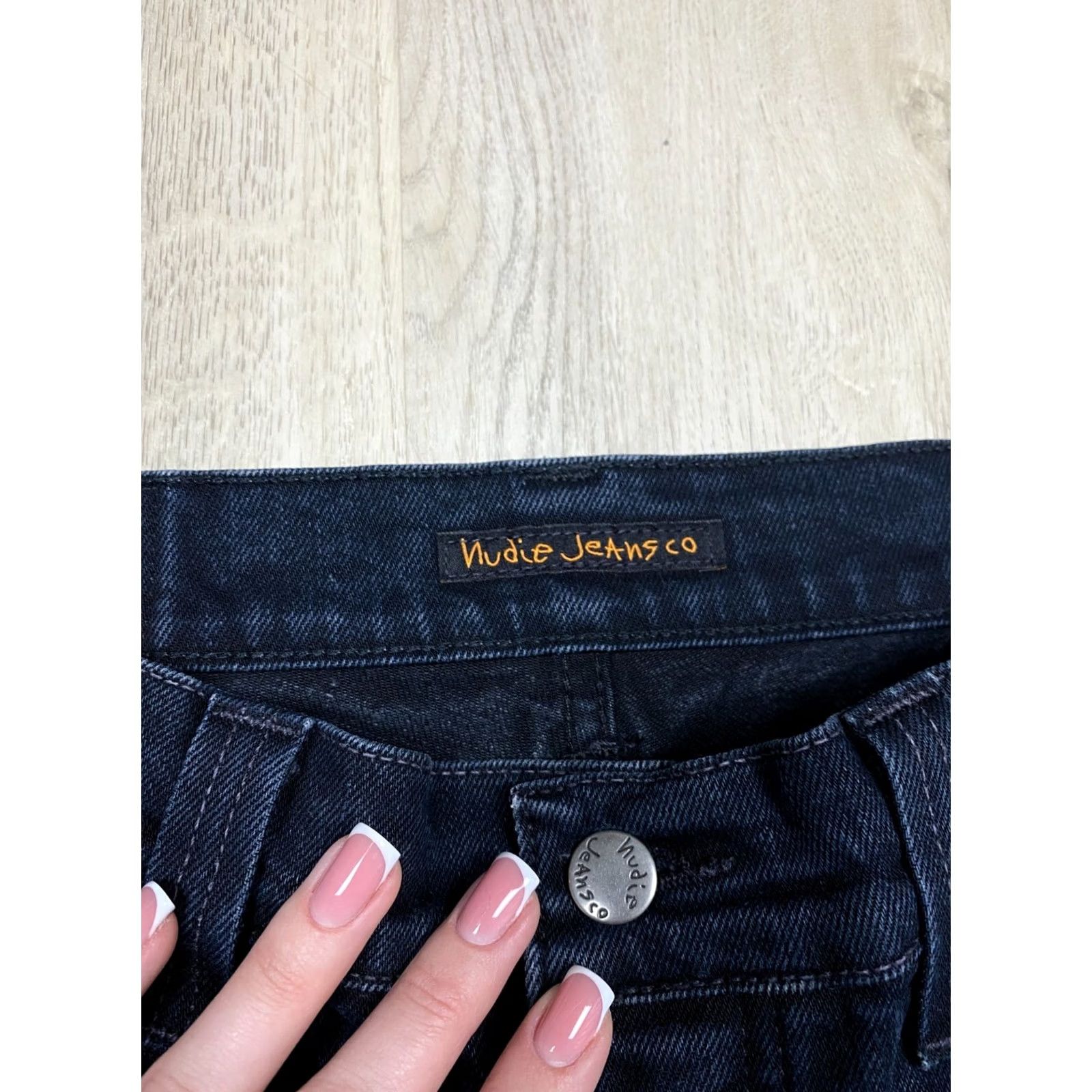 Nudie Jeans Nudie Jeans Grim Tim Denim Jeans Slim Mens Size 34 Blue Cotton 34 Inseam 32 Vintage No Pattern Solid Straight Shirt/Jeans Mens 34 Size US 34 / EU 50 - 6 Thumbnail