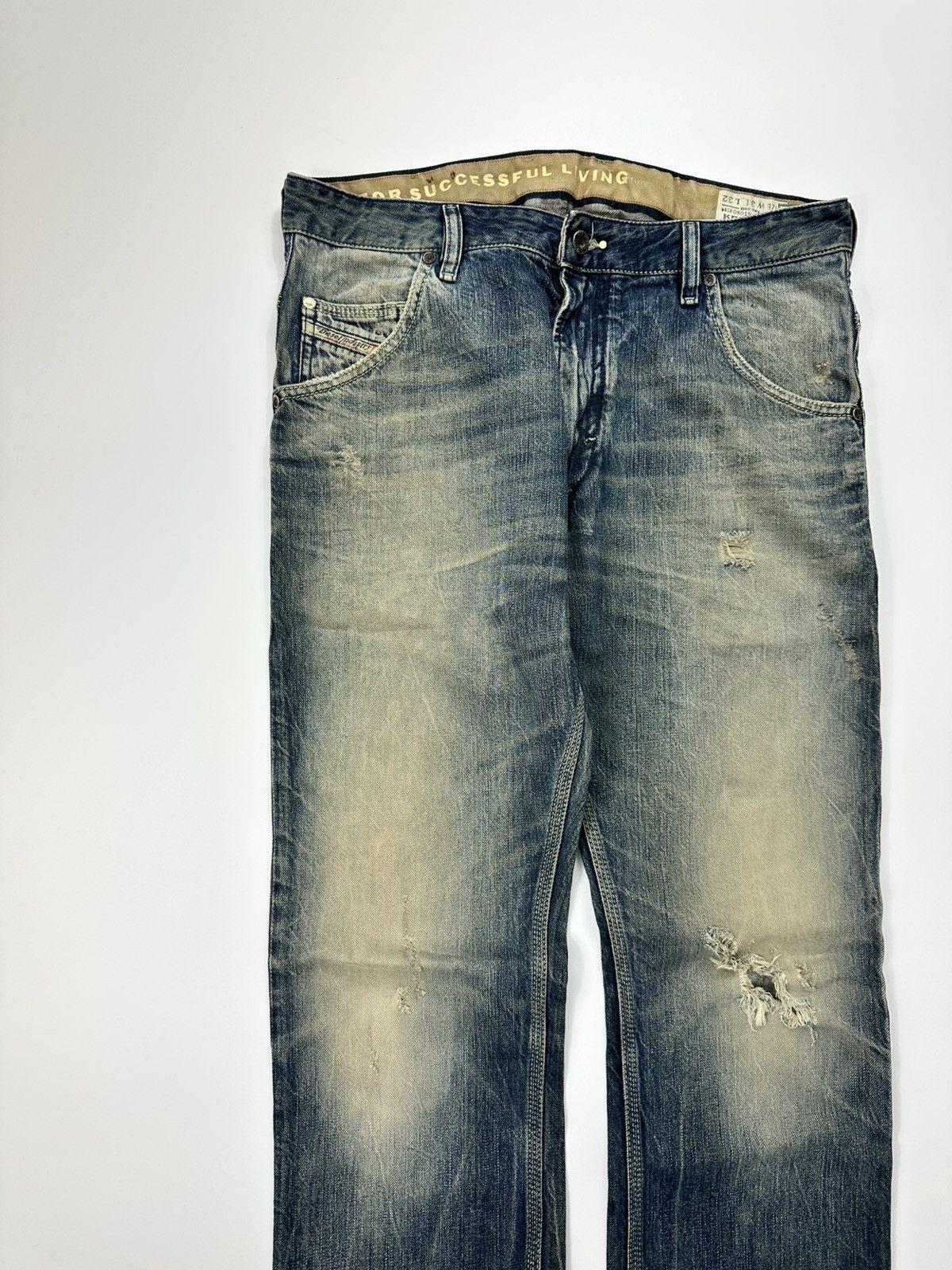 Diesel Diesel&CO Jeans Dry Faded Denim Vintage Size US 34 / EU 50 - 5 Thumbnail