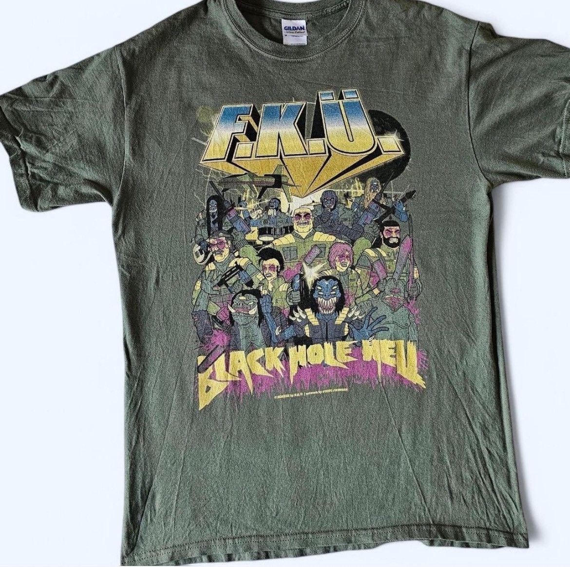 Band Tees Vintage Band T-Shirt F.K.Ü Size US M / EU 48-50 / 2 - 1 Thumbnail