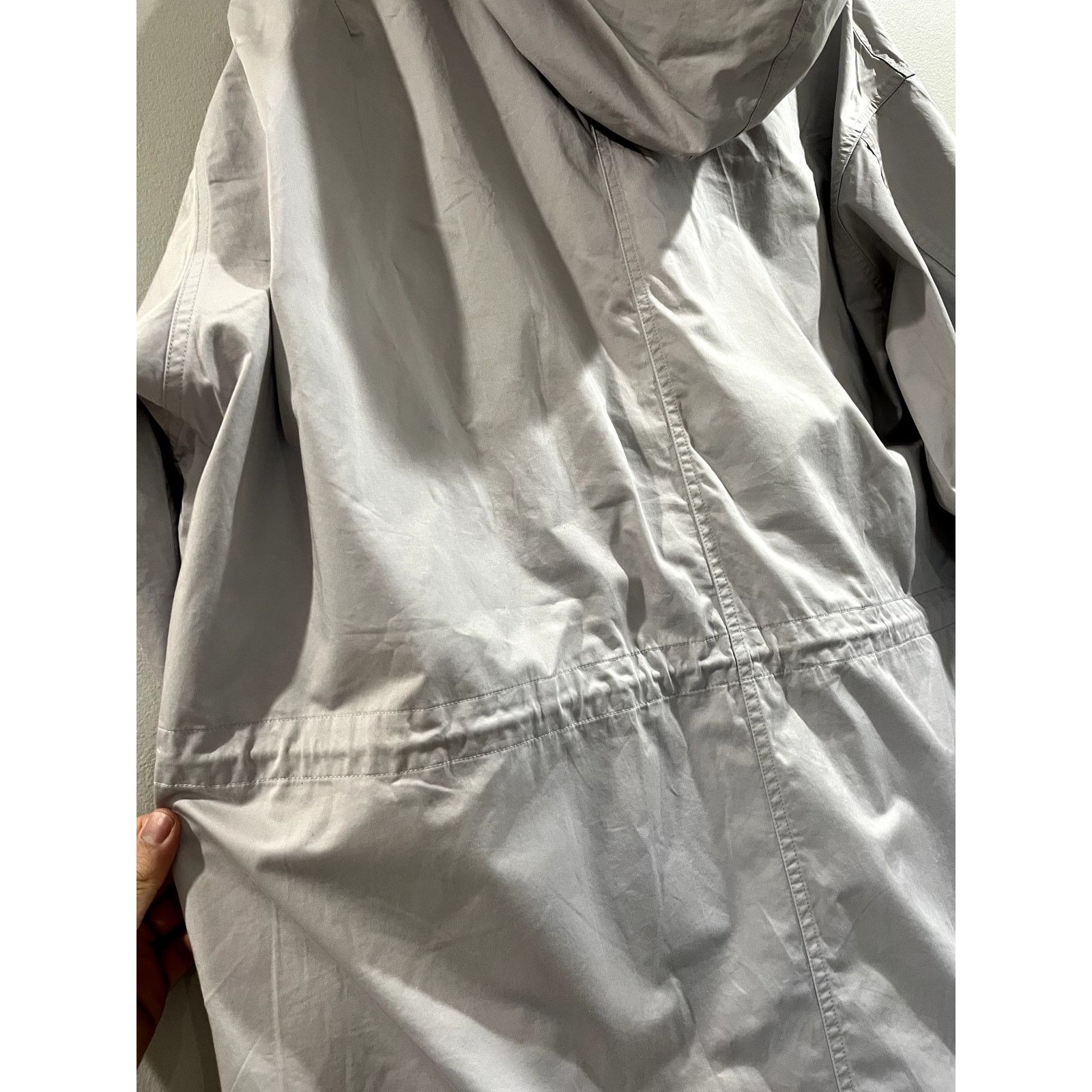 Beams Plus Beams — Hooded Mod Coat in Light Grey — Large Size US L / EU 52-54 / 3 - 11 Thumbnail