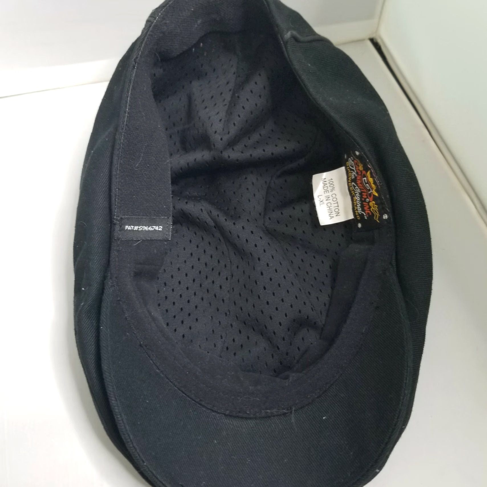 Etro VINTAGE Newsboy Cap Capsmith Retro Daytona Beach 2006 BIKE WEEK Pageboy Hat Cap Men One Size Black Size ONE SIZE - 3 Thumbnail