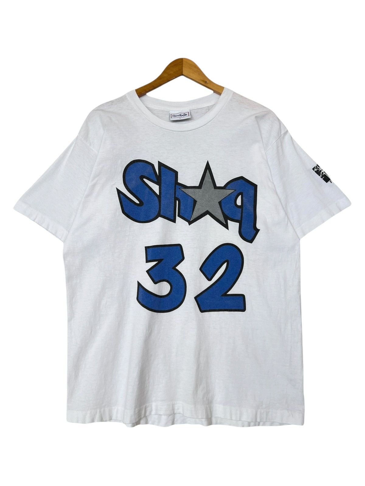 Reebok Vintage 90s Shaq 32 Shaquille O’neal Orlando Reebok Tees Size US L / EU 52-54 / 3 - 1 Thumbnail