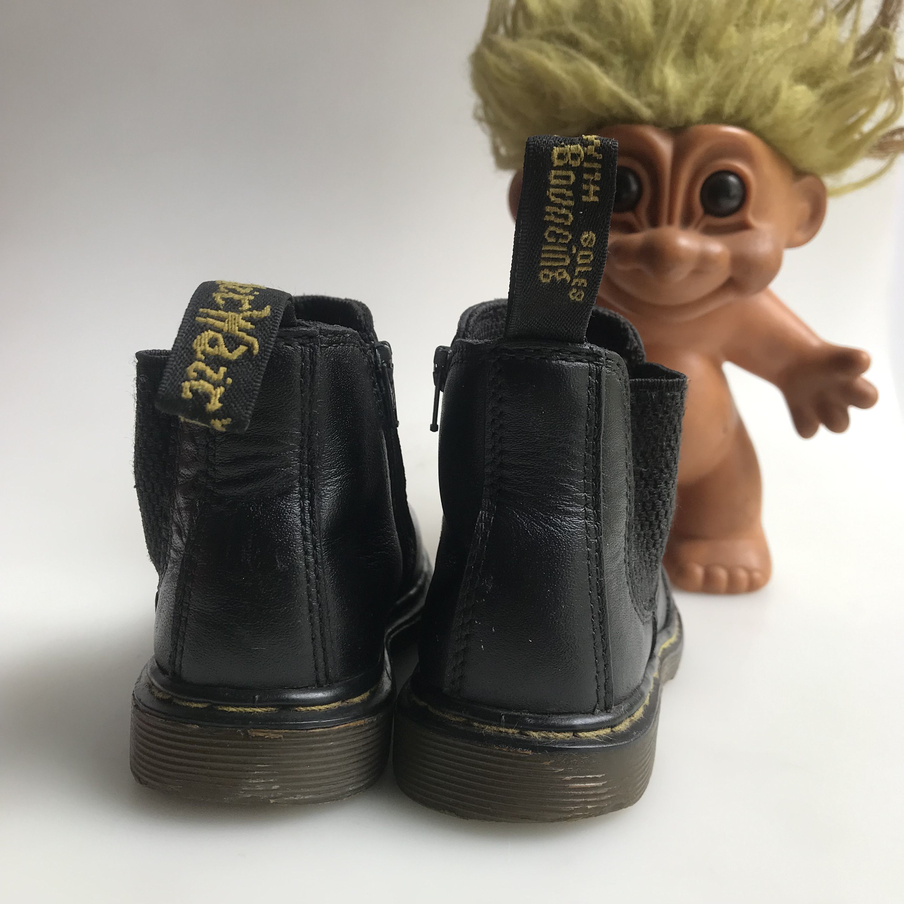 Dr. Martens Dr Martens kids boots Chelsea Boots Black Smooth leather Size US 5 / EU 37 - 4 Thumbnail