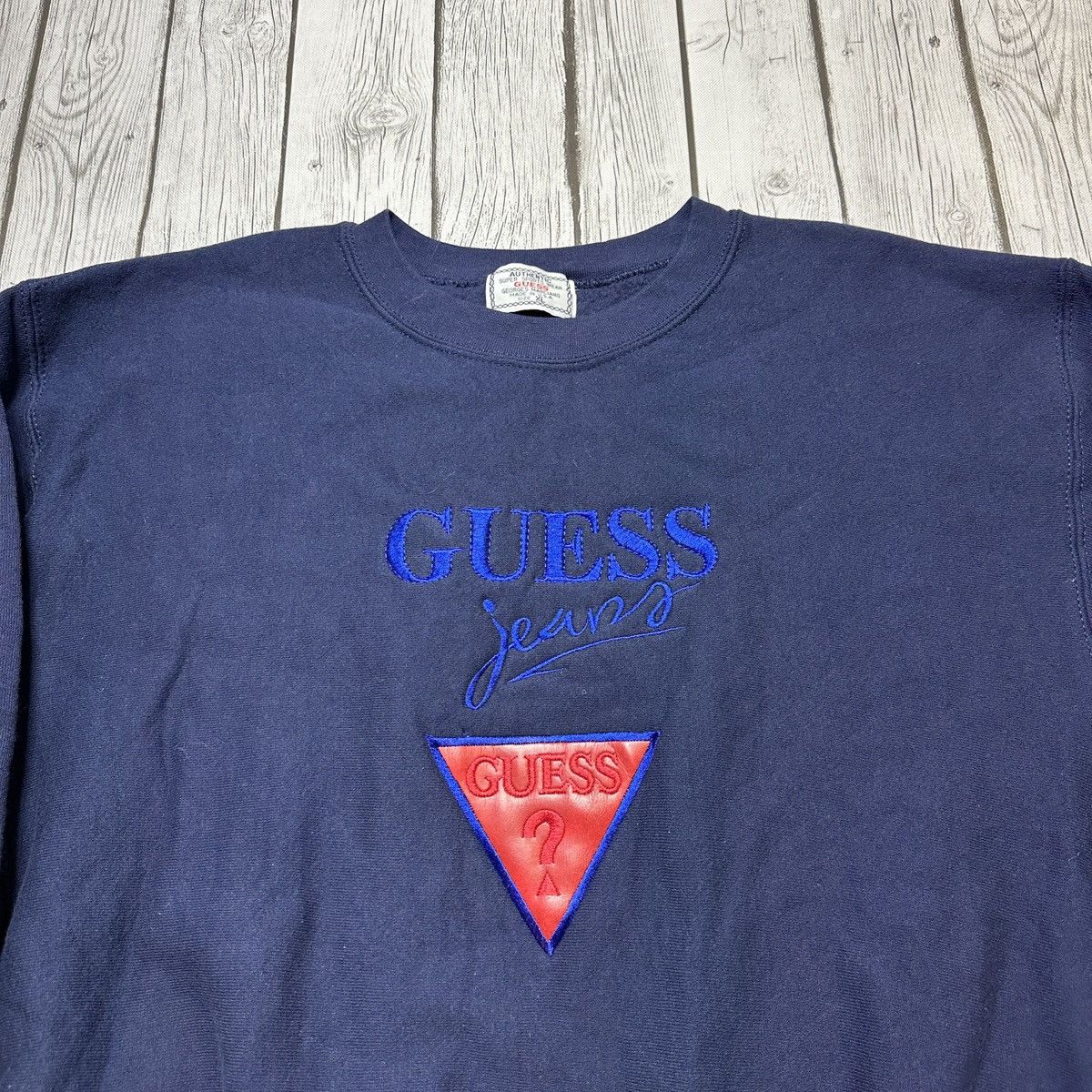 Guess Vintage Guess sweatshirt Size US XL / EU 56 / 4 - 3 Thumbnail