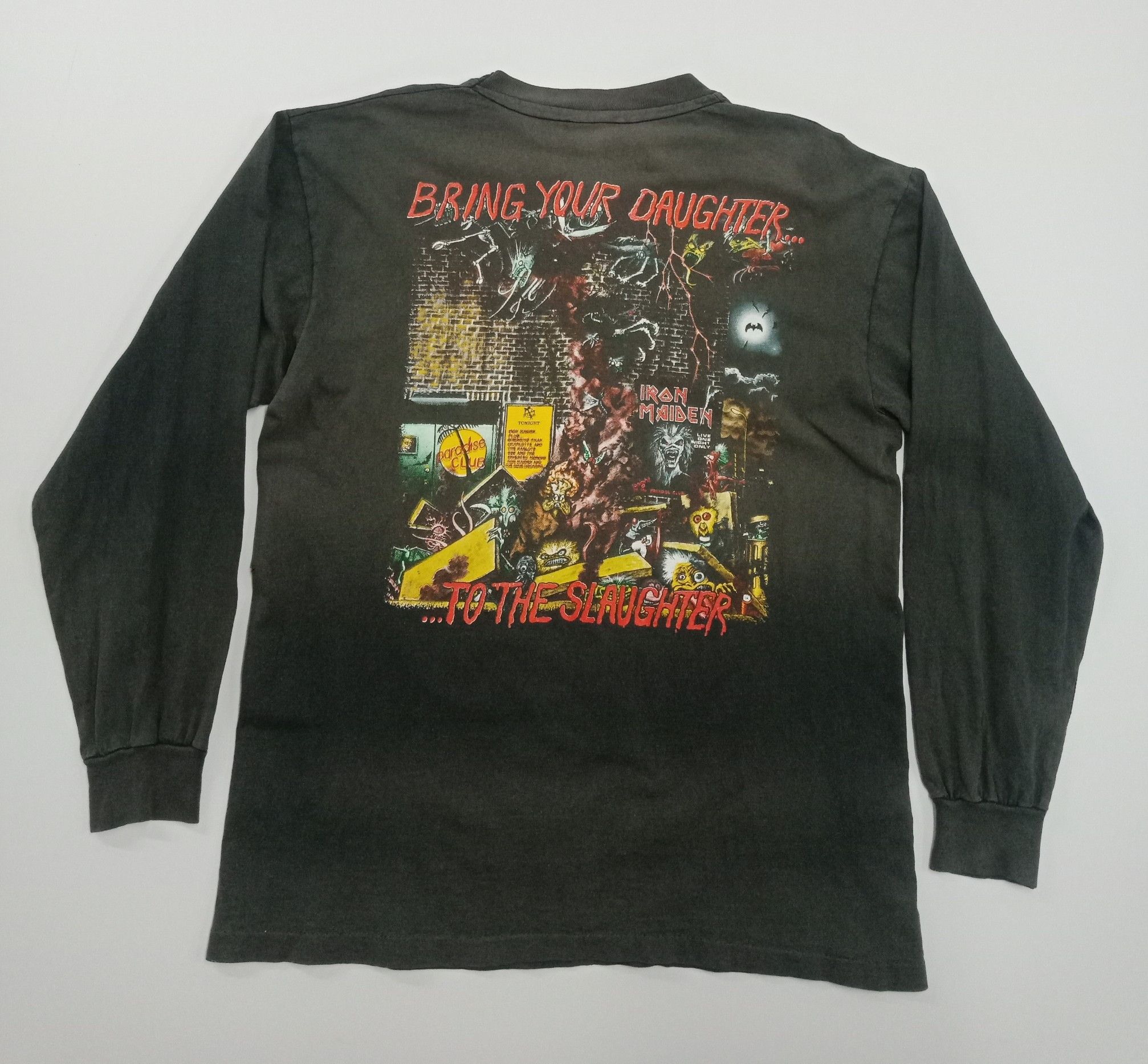 Iron Maiden × Vintage 94 Iron Maiden Bring Your Daughter To The Slaughter #A Size US L / EU 52-54 / 3 - 2 Thumbnail