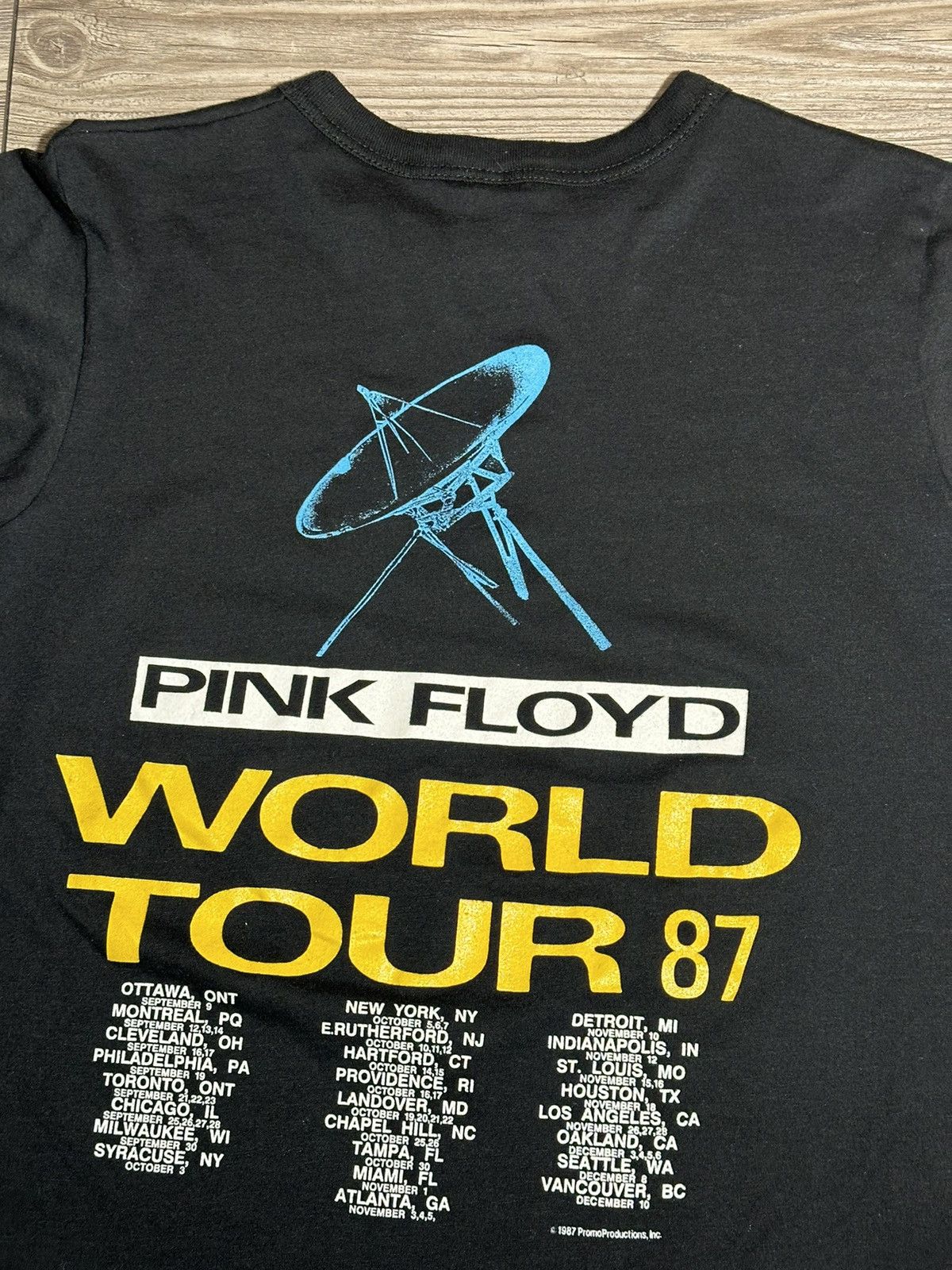 Band Tees × Vintage 80’s Pink Floyd A Momentary Lapse Of Reason Ringer T Shirt Size US M / EU 48-50 / 2 - 4 Thumbnail