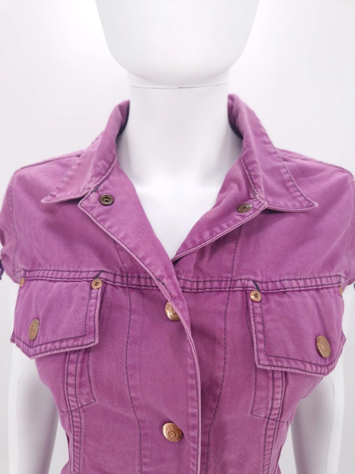 Jean Paul Gaultier 90s JPG Archival Runway Collection Workwear Jumpsuit Size M / US 6-8 / IT 42-44 - 5 Thumbnail