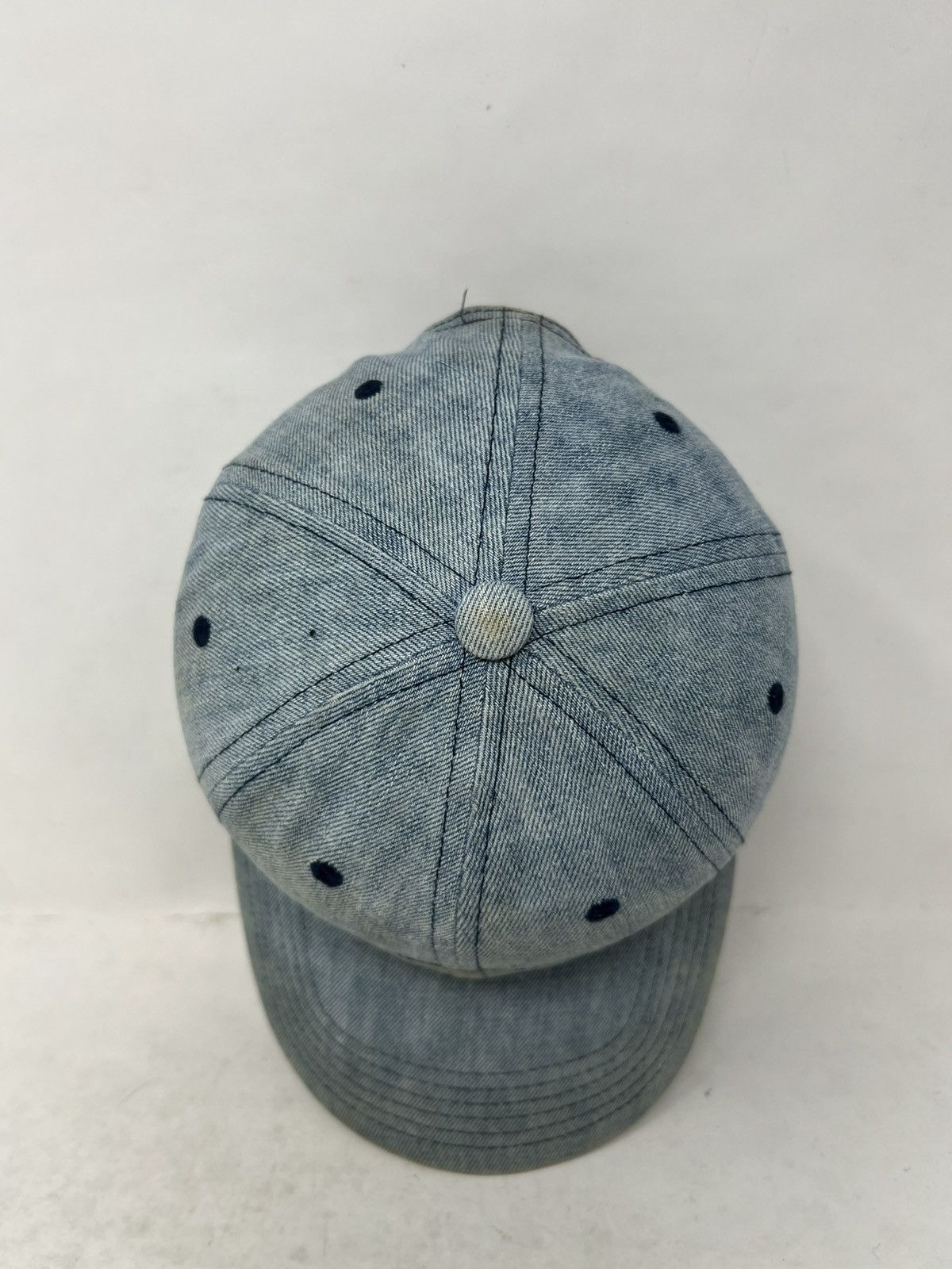 Japanese Brand Cools Club Fade Denim Classic Baseball Hat Size ONE SIZE - 6 Thumbnail
