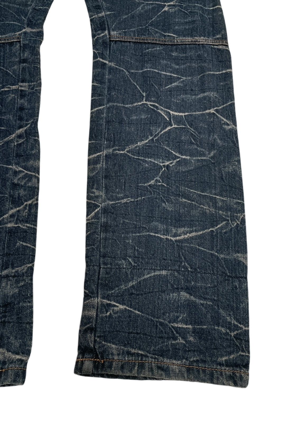 If Six Was Nine Rare Design Vintage Brand Nylaus Double Waist Jeans 2000s Size US 29 - 8 Thumbnail