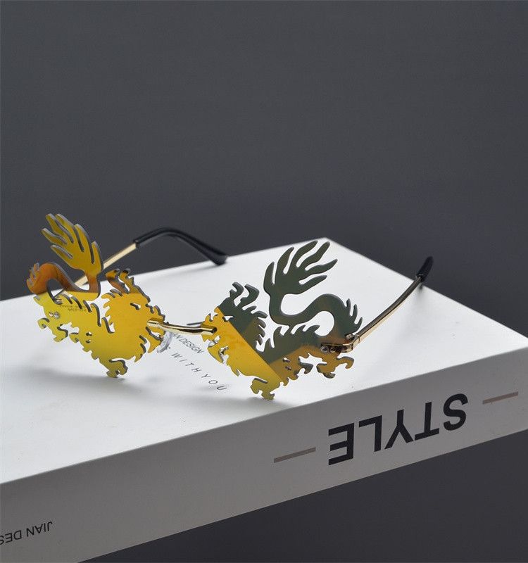 Electric Visual New Trend Street ins style custom avant-garde sunglasses Size ONE SIZE - 4 Thumbnail